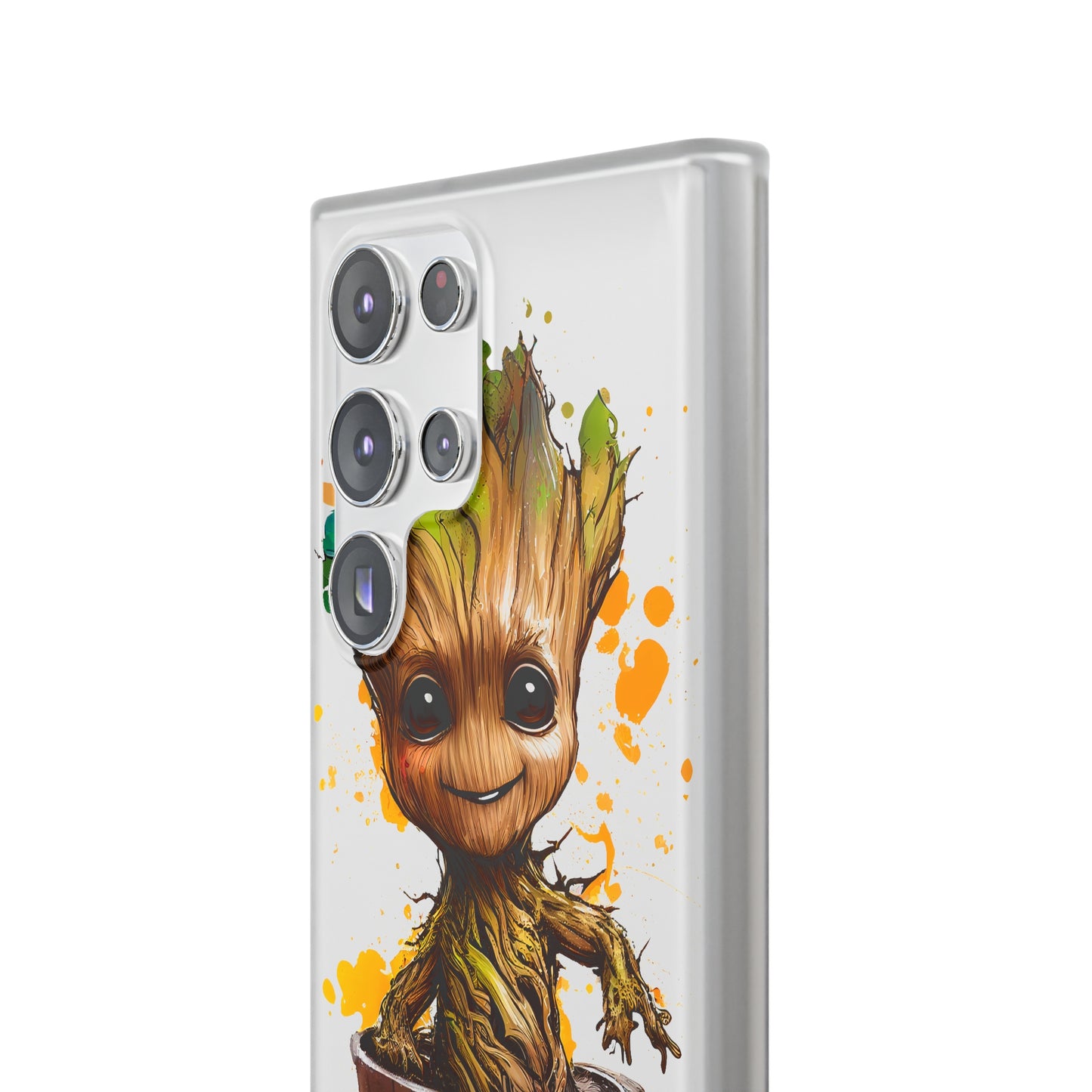 Baby Groot Flexi Phone Case - Add Adorable Charm to Your Device