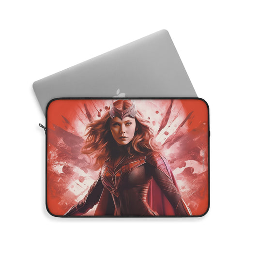 Wanda Maximoff Scarlet Witch Laptop Sleeve - Fuse Art and Protection in Style - Avengers