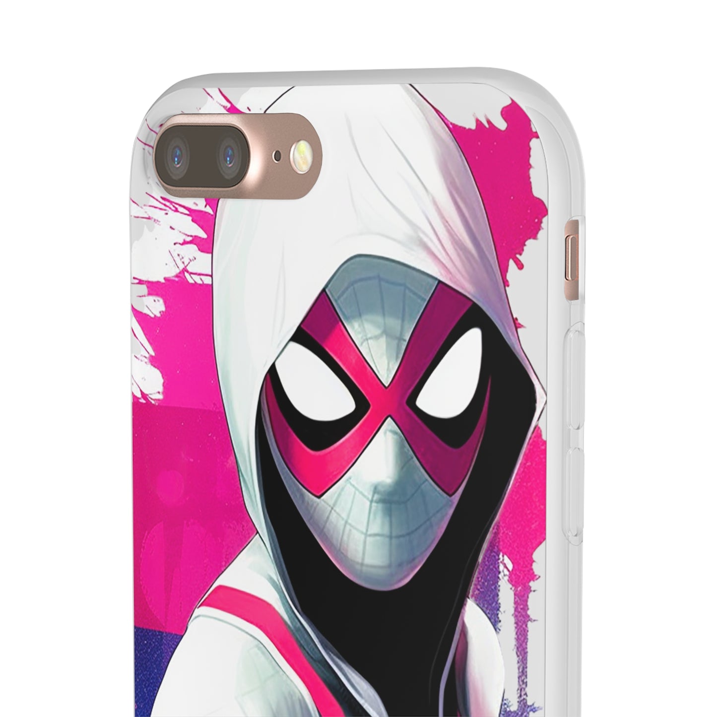 Spider Gwen in Flexi Phone Case - Add Some Colorful and Heroic Style to Your Phone