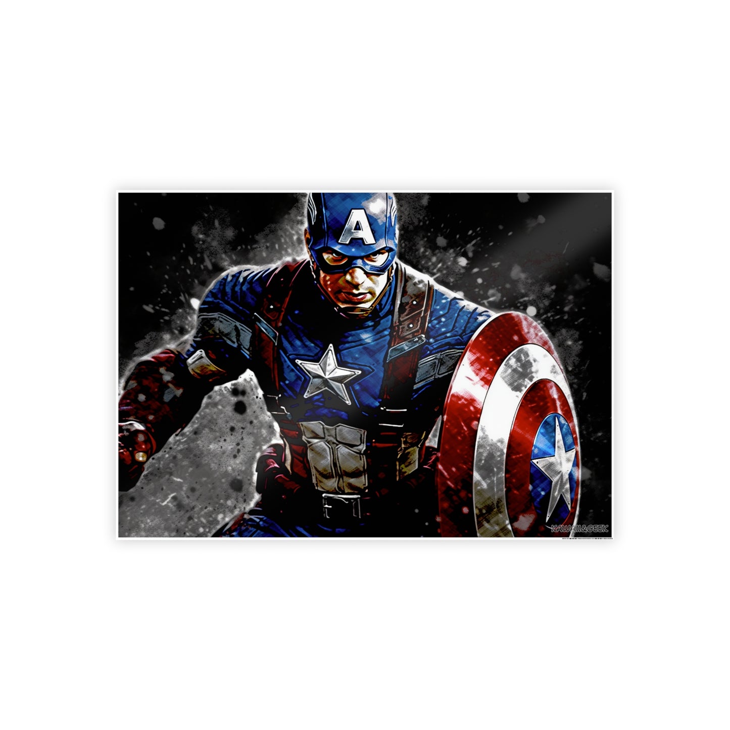 Captain America Poster - Unleash the Heroic Spirit in Your Space - Avengers