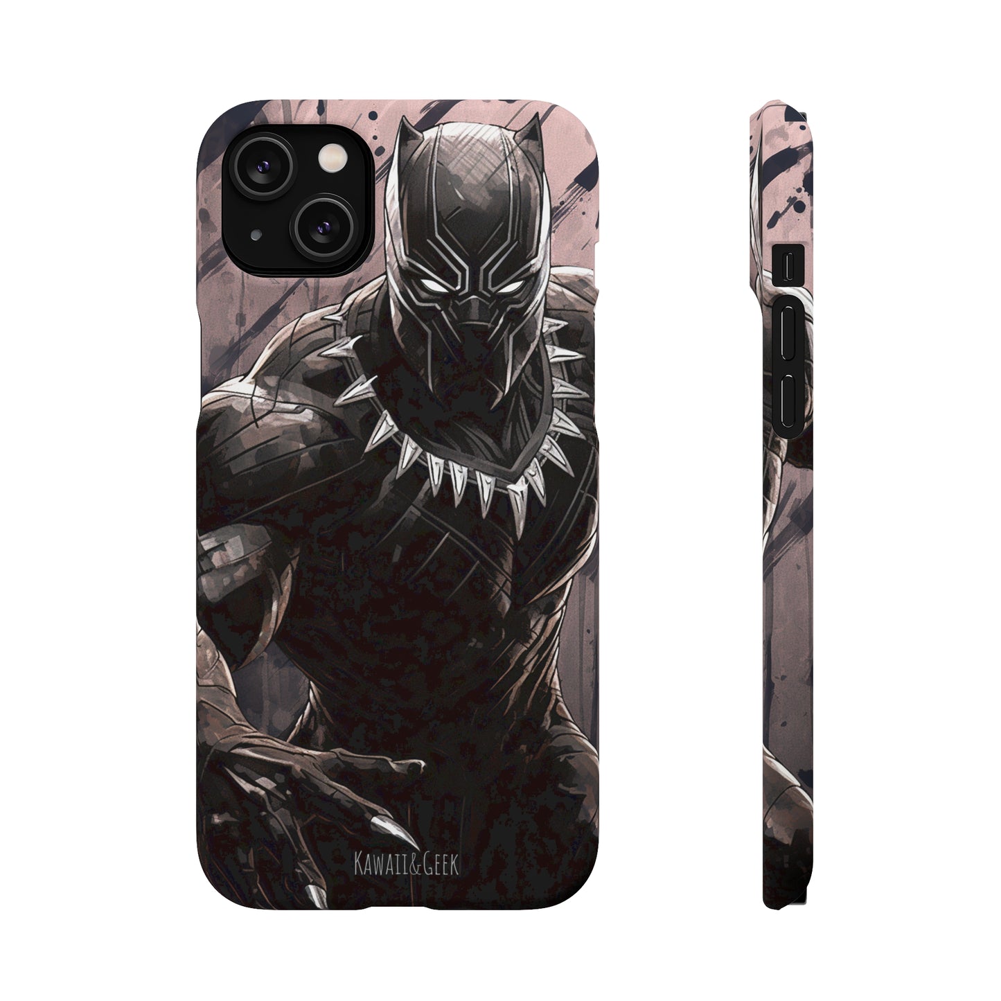 Black Panther Phone Case - Add Some Bold and Artistic Style to Your Tech - Marvel - Avengers