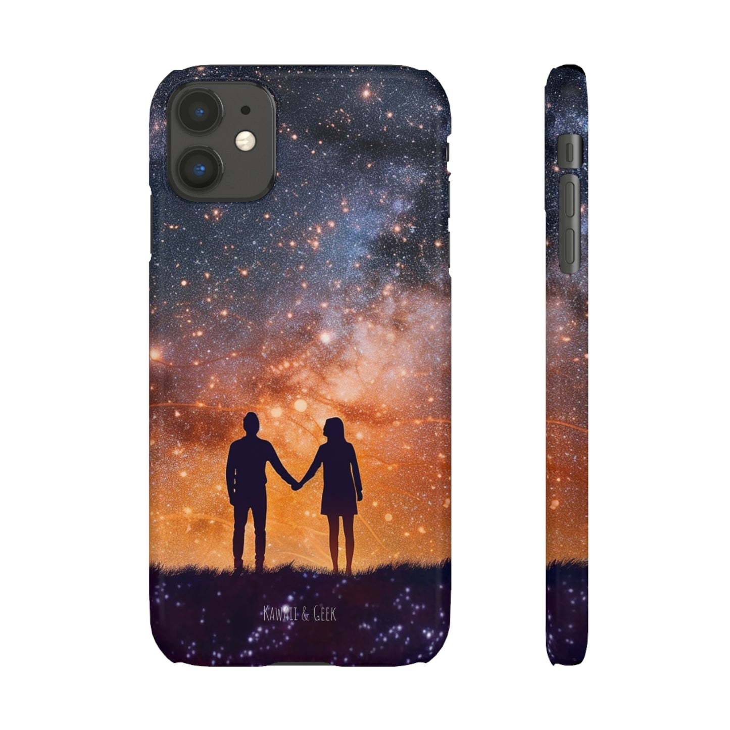 Starry Night Lovers Phone Case - Embrace the Beauty of the Night Sky