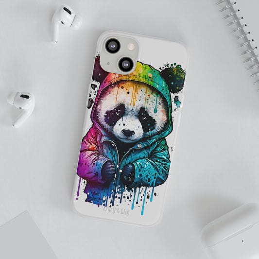 Cute Panda Flexi phone Case - Protect Your Phone with Some Unique and Adorable Style