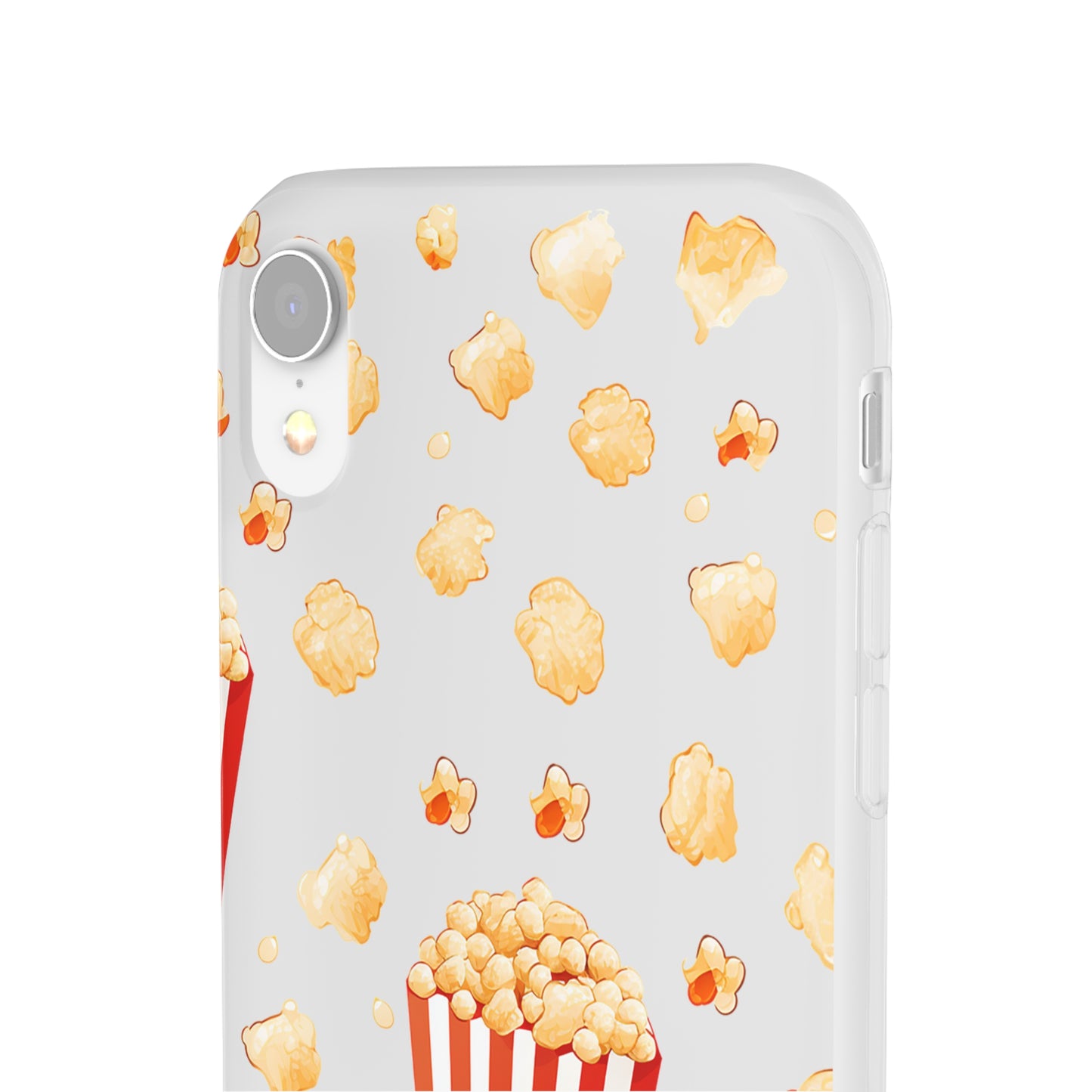 Popcorn Transparent Flexi Phone Case