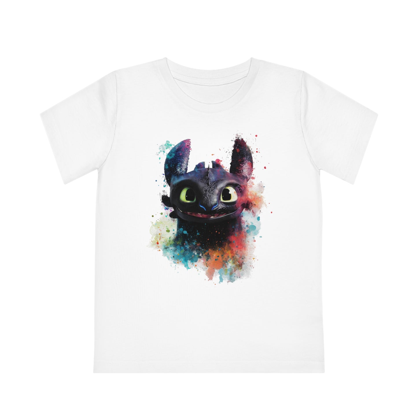 Toothless / Krokmou Kids Eco-Friendly T-Shirt - Unleash Imagination with Dragon Magic