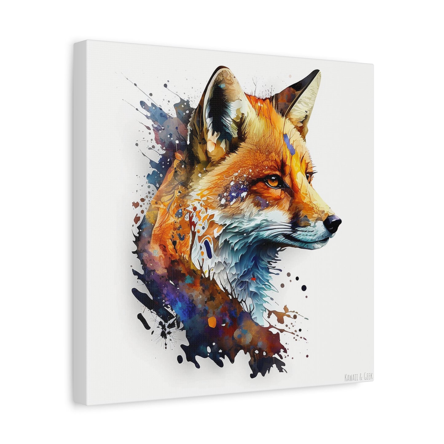 Fox Canva - Add a Touch of Nature's Elegance to Your Wall Decor