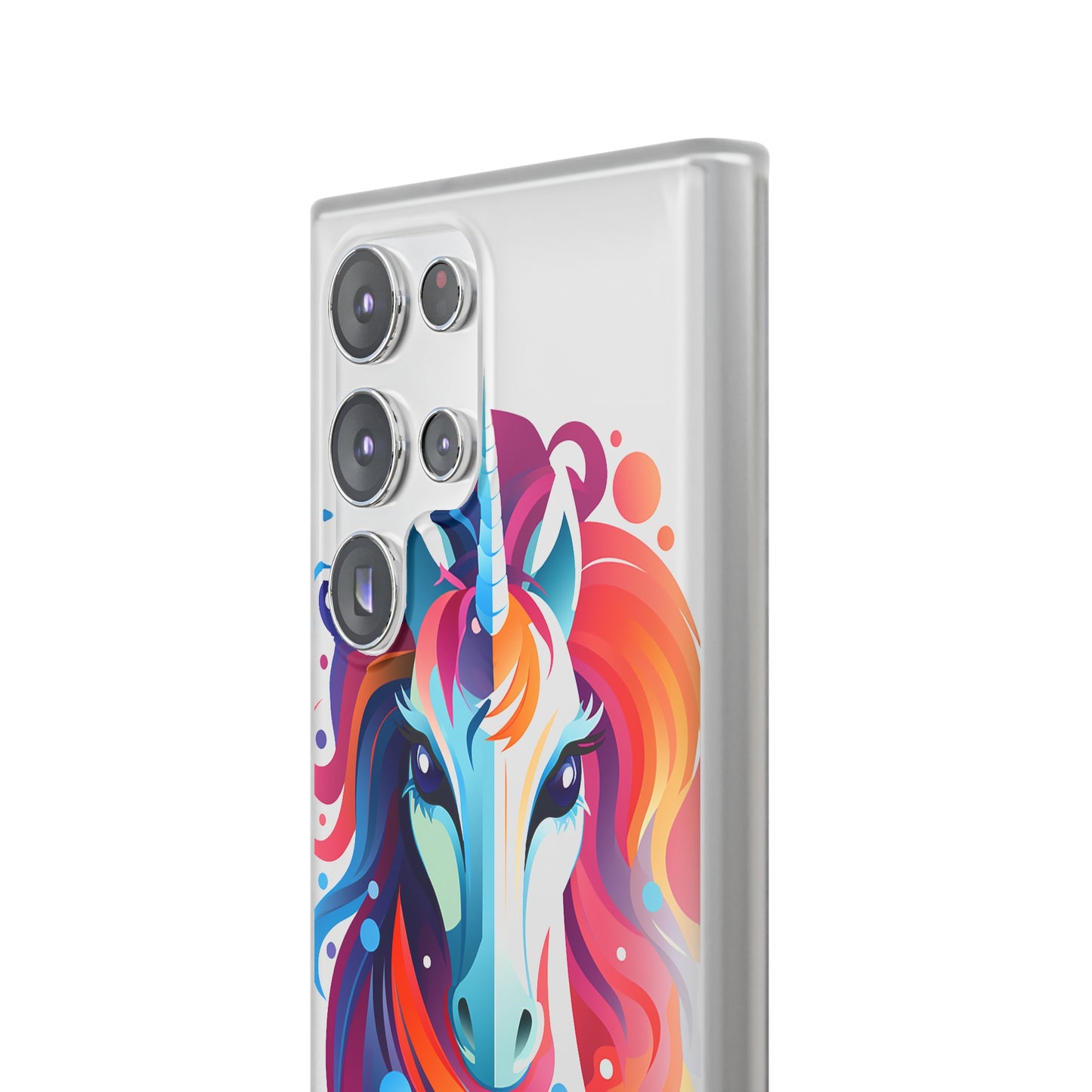 Ink Unicorn Flexi Transparent Phone Case