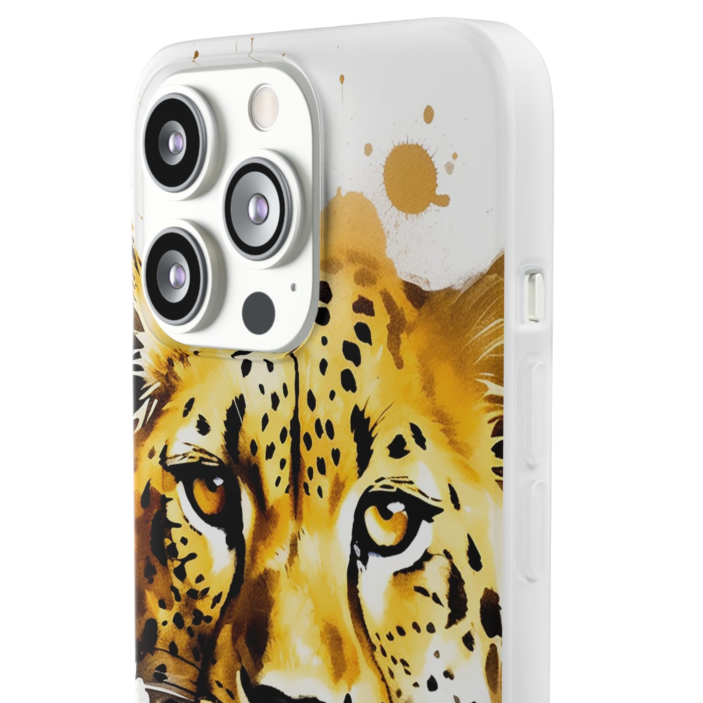 Cheetah Flexi Phone Case - Add a Touch of Elegance and Style to Your Device