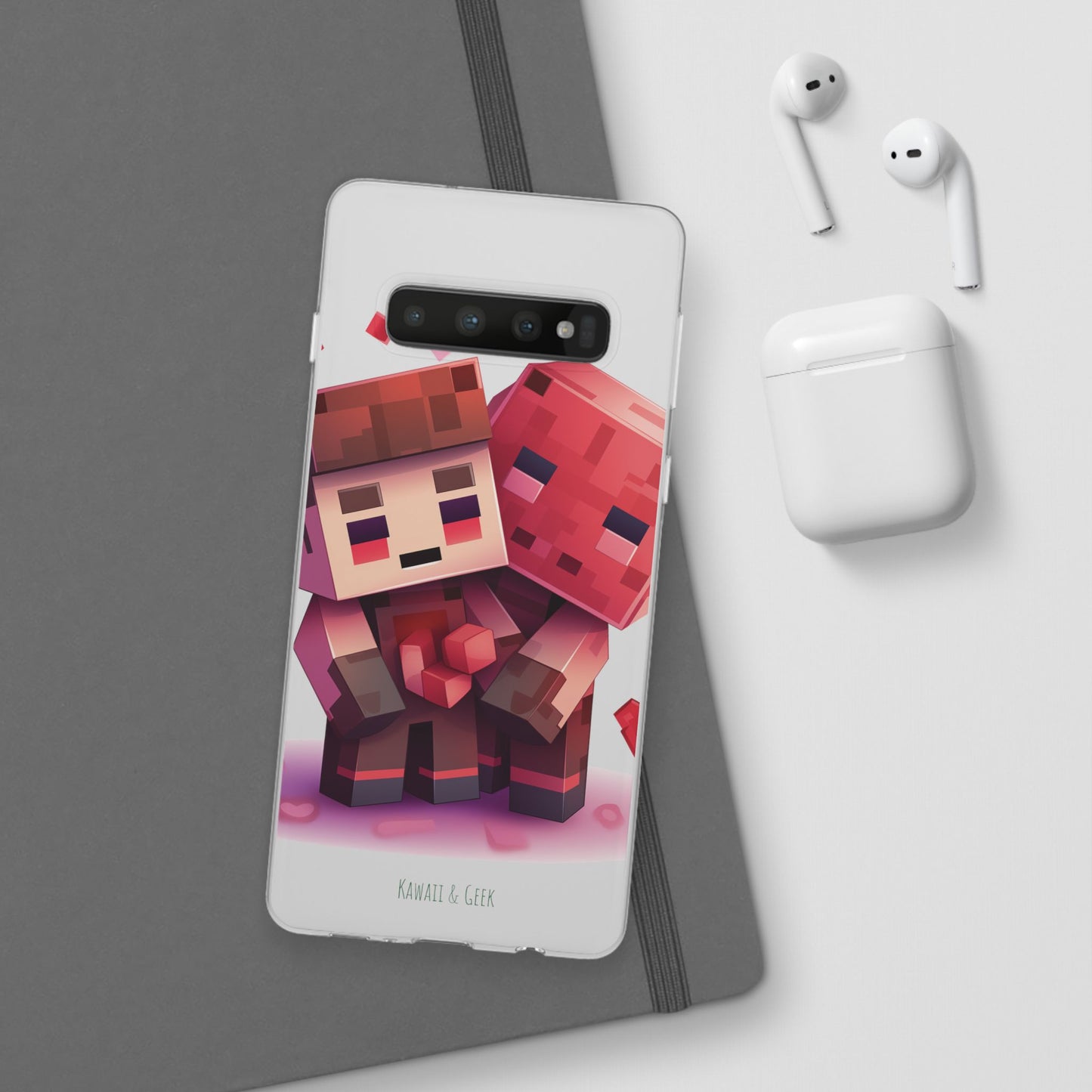 Phone Case - Lovers Minecraft Inspired Design