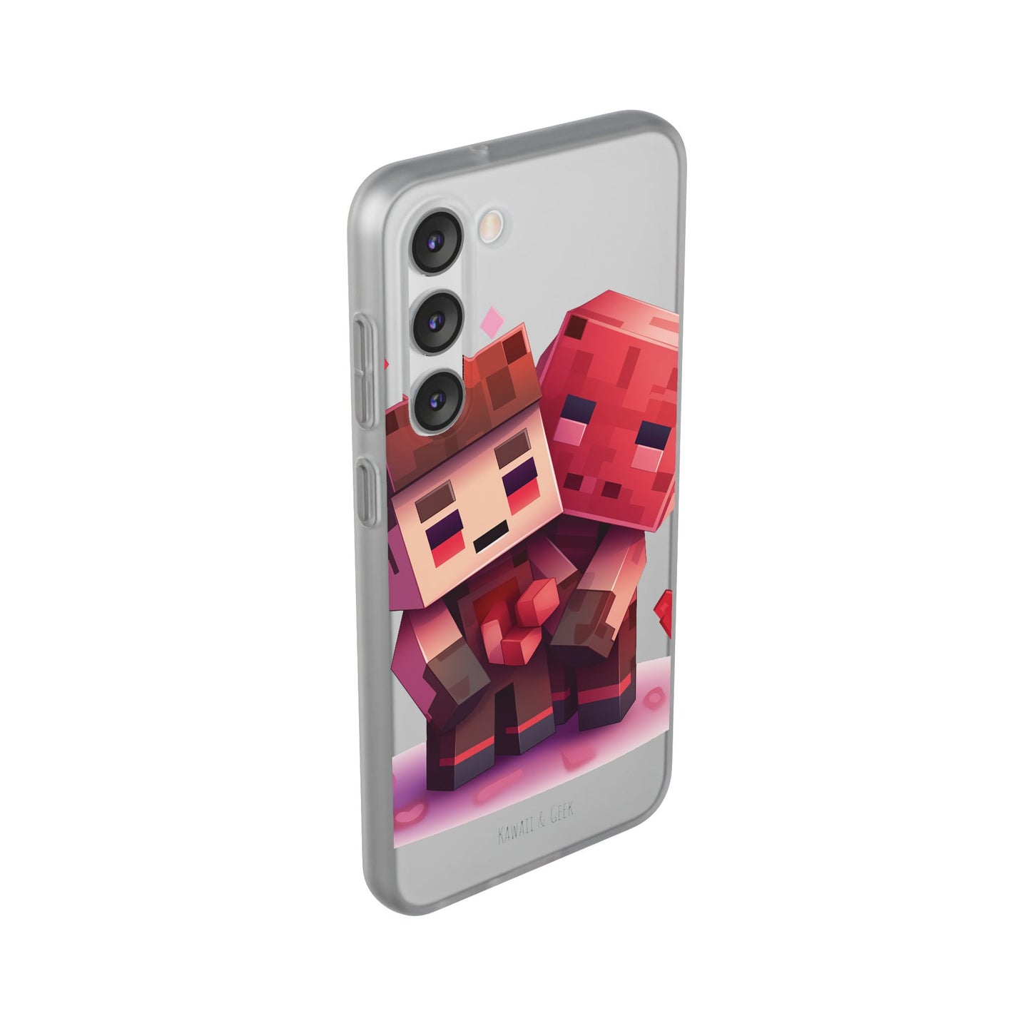 Phone Case - Lovers Minecraft Inspired Design