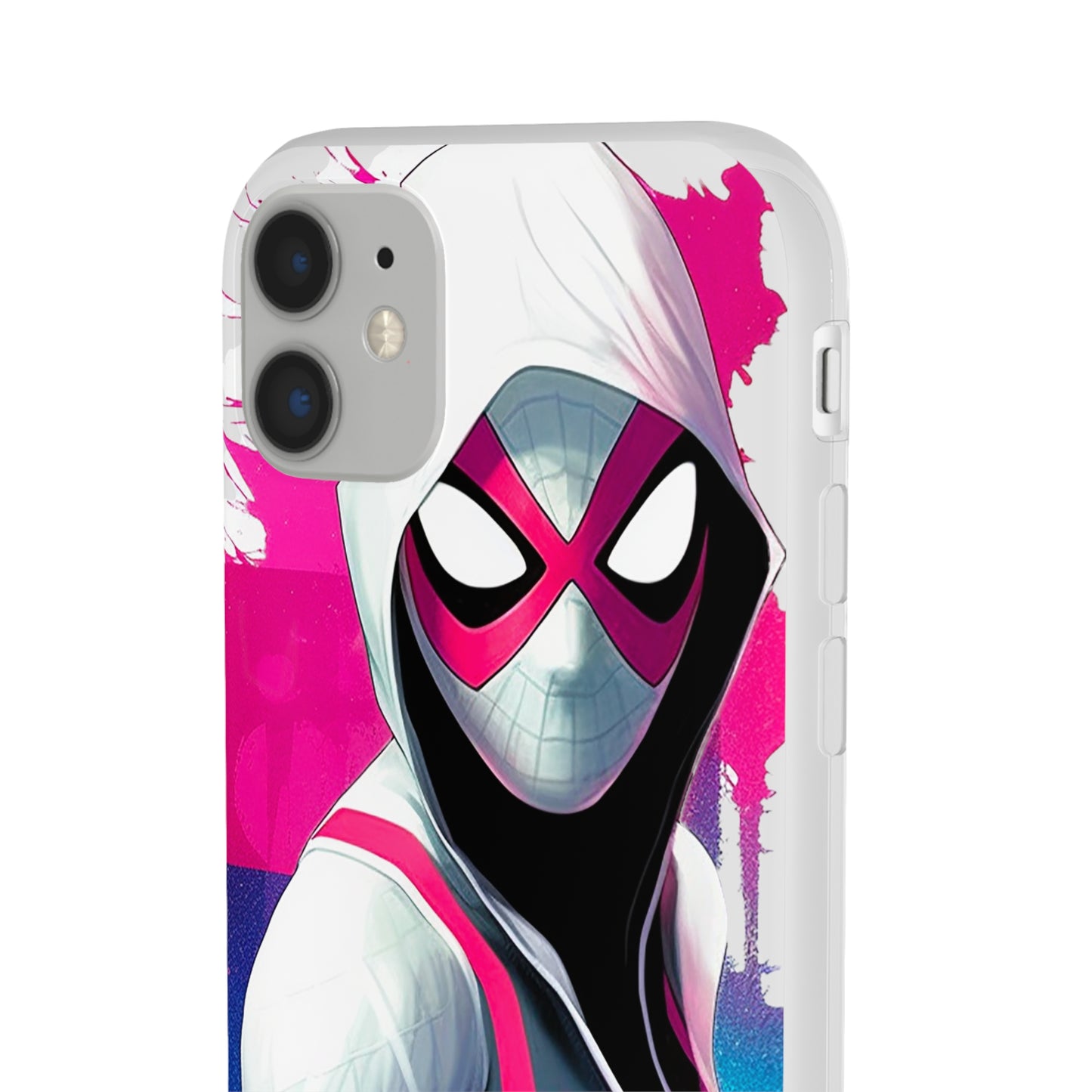 Spider Gwen in Flexi Phone Case - Add Some Colorful and Heroic Style to Your Phone