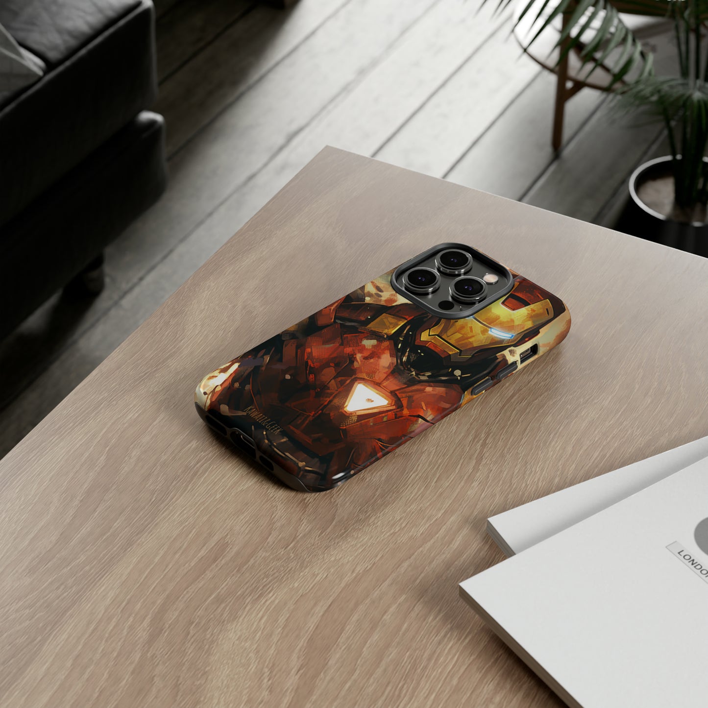 Iron Man Painting Tough Phone Case - Add Some Bold and Unique Style to Your Tech