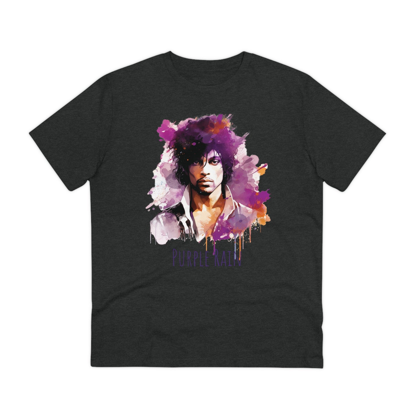 Prince in Purple Rain Unisex T-Shirt - Add Some Artistic and Musical Style to Your Wardrobe in an Eco-Friendly Way