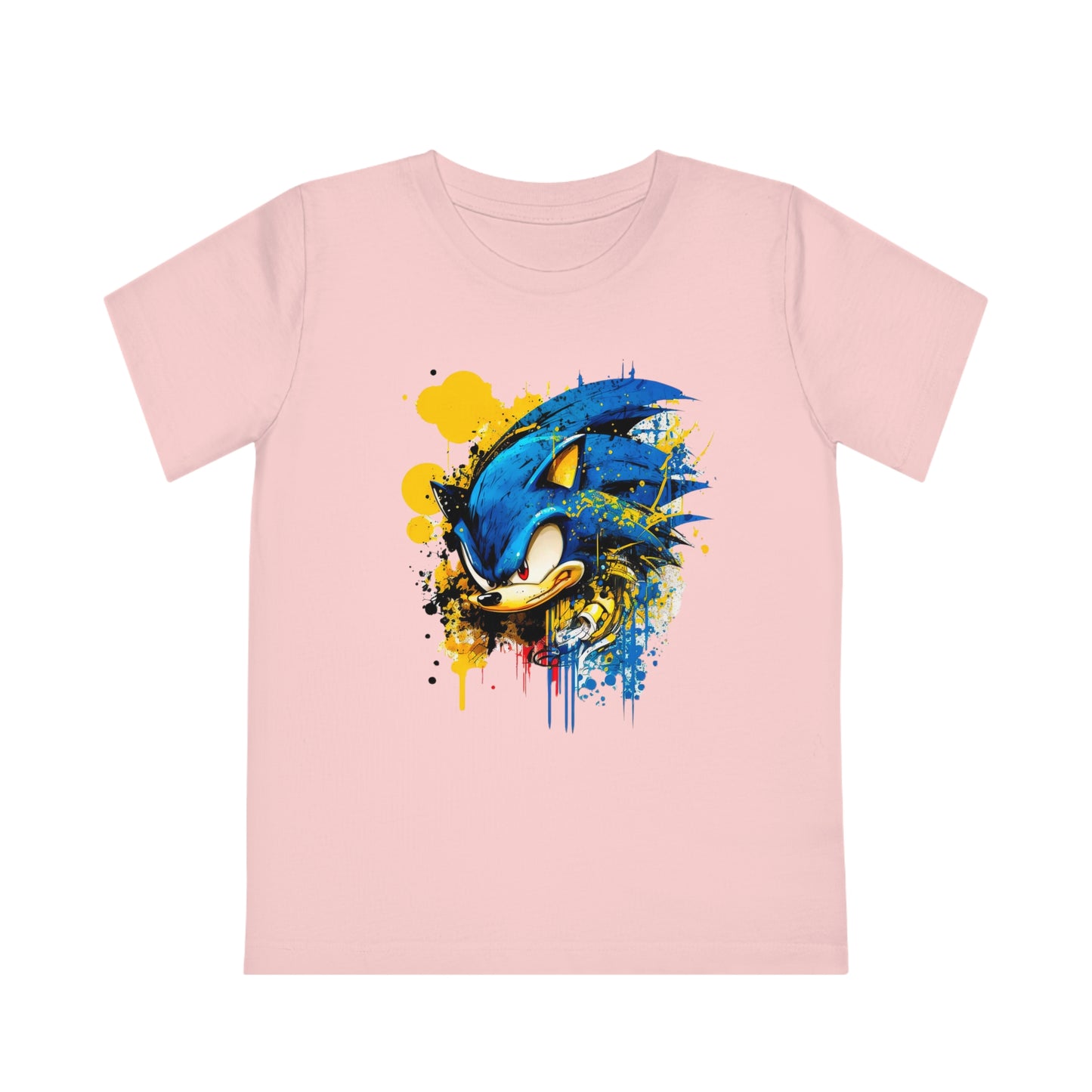 Sonic Kids Eco-Friendly T-Shirt - Embrace Speed and Style with Sustainability