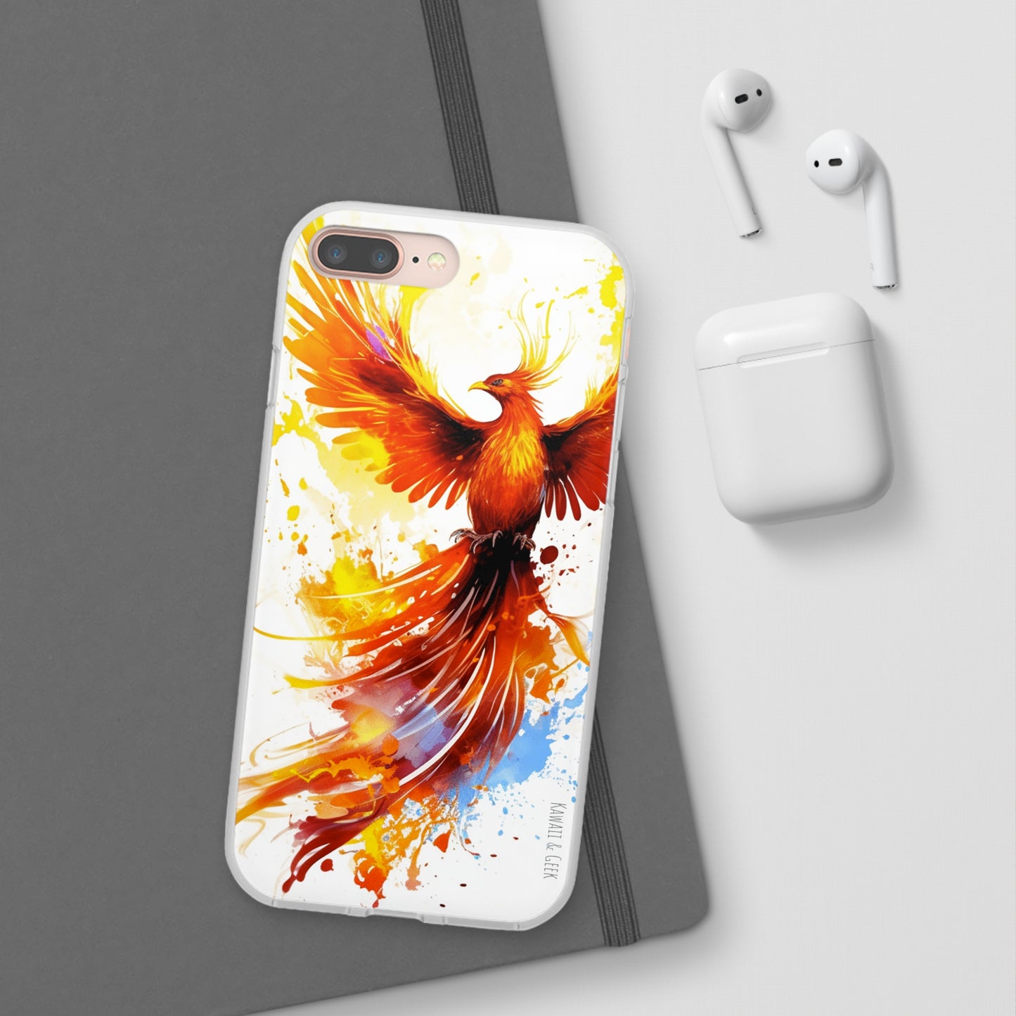 Phoenix Flexi Phone Case - Embrace the Symbol of Rebirth in Style