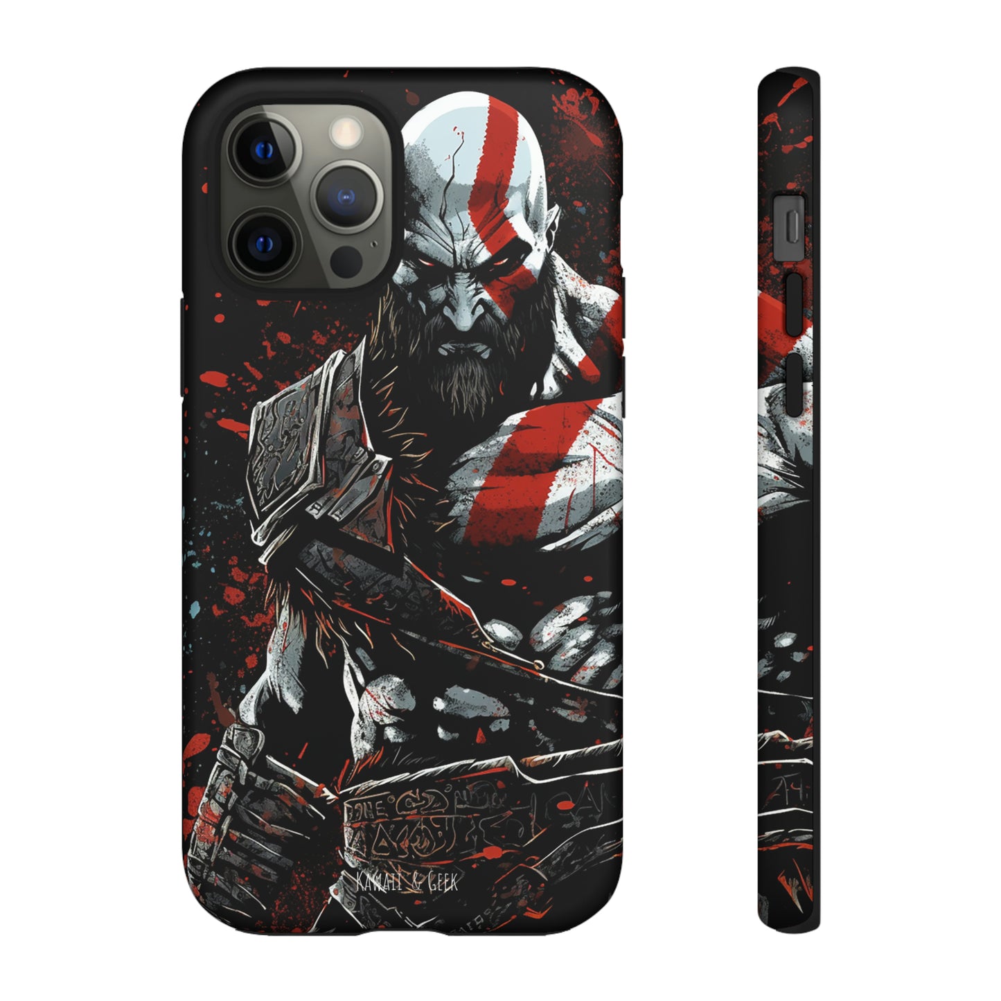 Kratos Tough Phone Case - Unleash the Power of the God of War in Style
