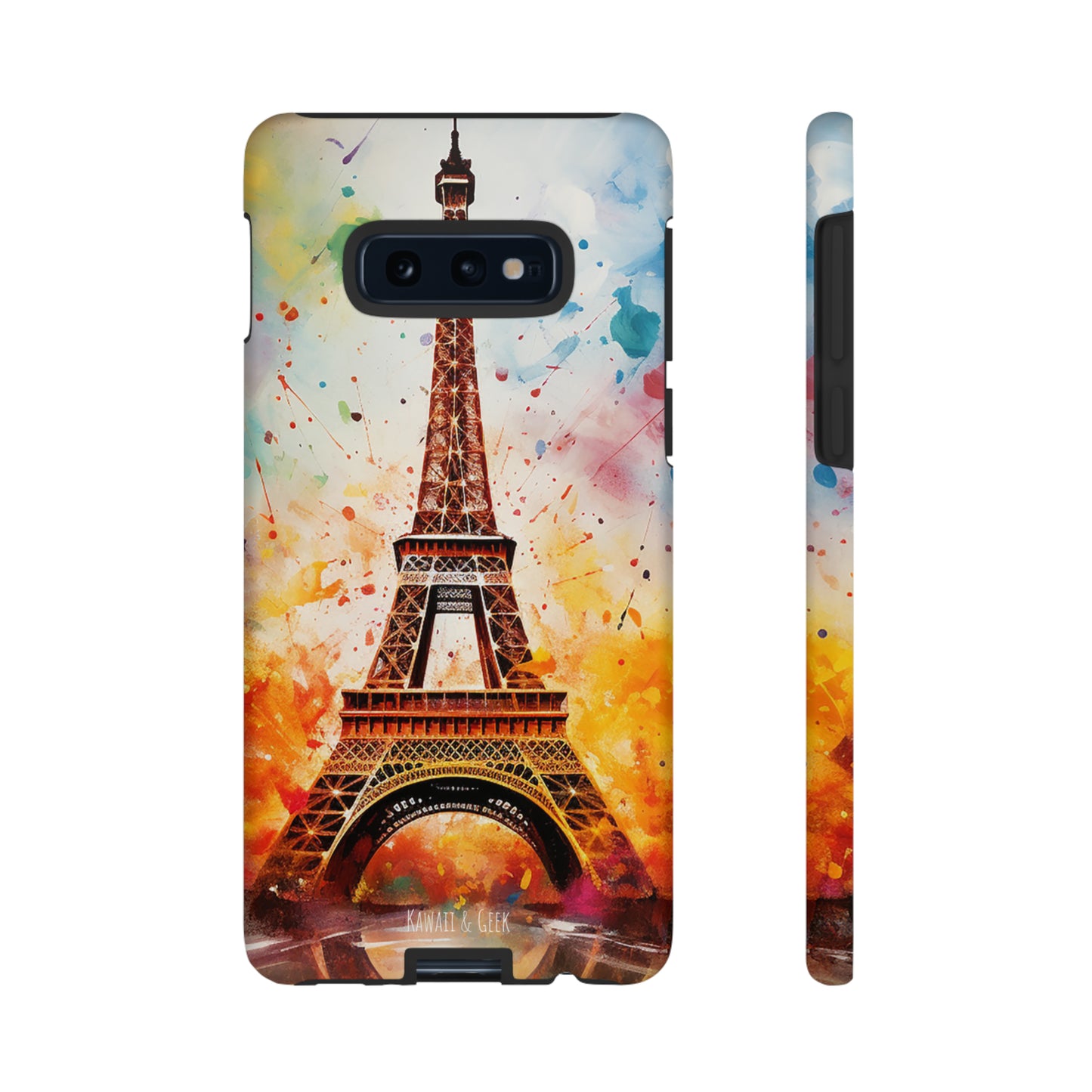 Eiffel Tower Painting Tough Phone Case - for Paris lovers