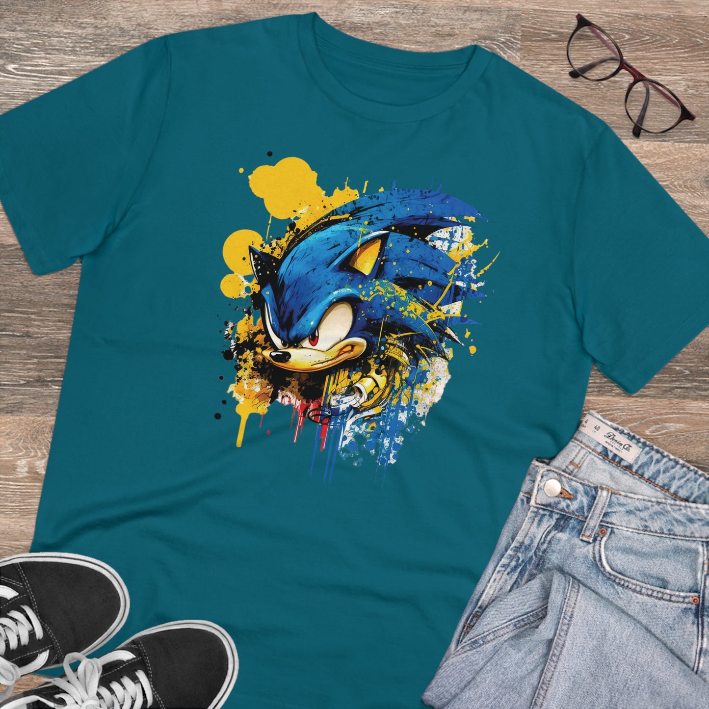 Sonic T-Shirt - Add Some Eco-Friendly and Colorful Style to Your Wardrobe