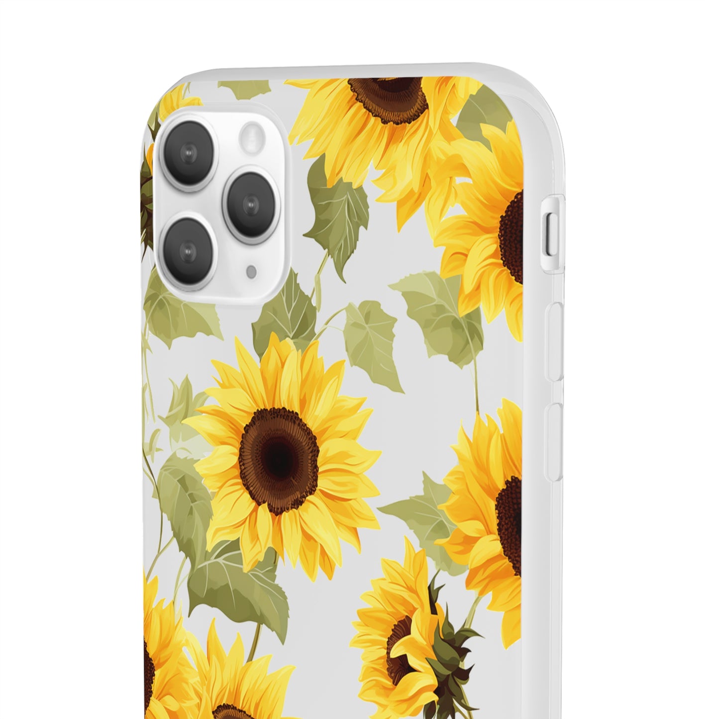 Sunflowers Flexi and semi Transparent Phone Case