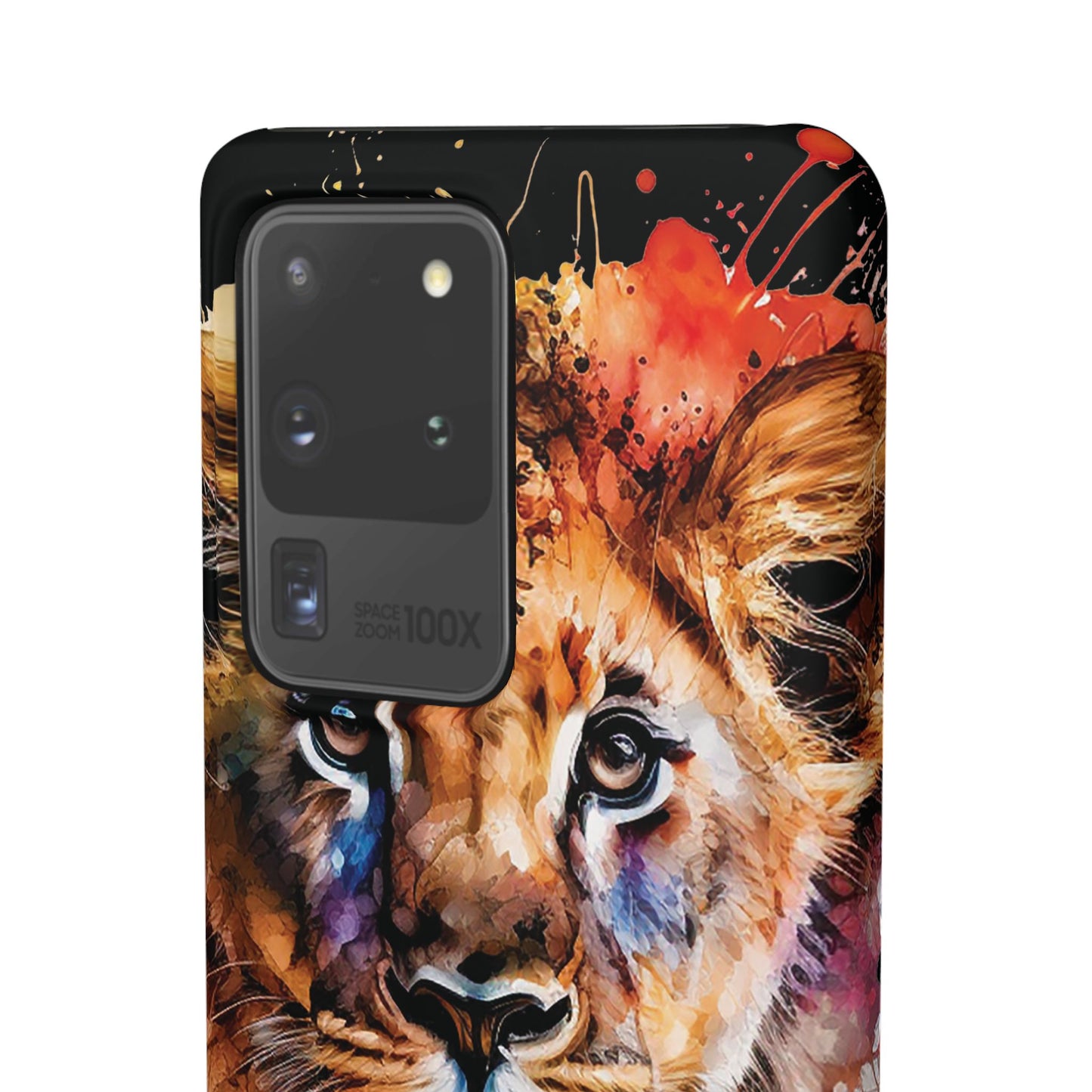 Phone Case Watercolor Lion Cub