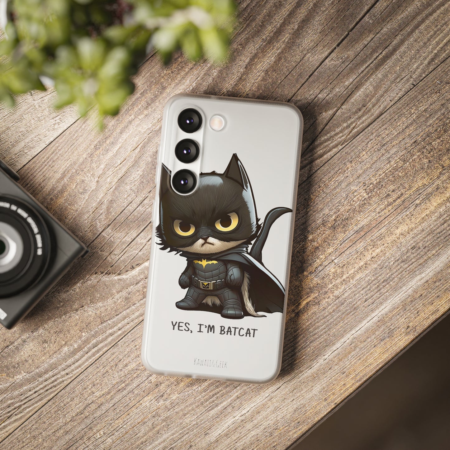 Yes, I'm Batcat - Cute Cat Flexi Phone Case