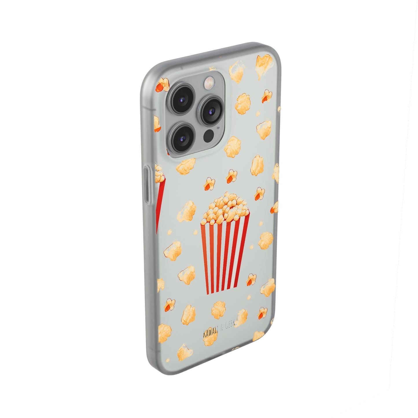 Popcorn Transparent Flexi Phone Case