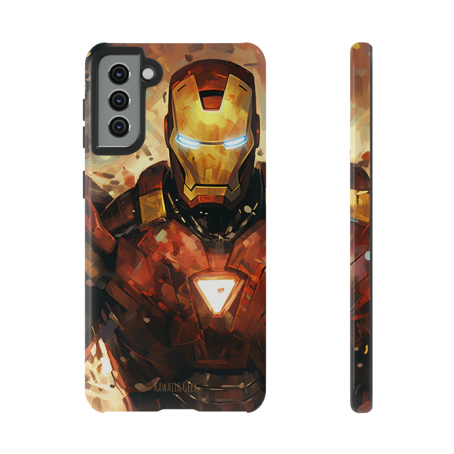 Iron Man Painting Tough Phone Case - Add Some Bold and Unique Style to Your Tech