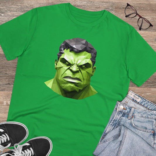 Hulk Polygonal T-Shirt - Unleash the Power Within