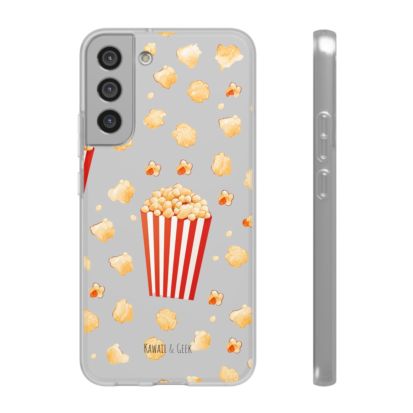 Popcorn Transparent Flexi Phone Case