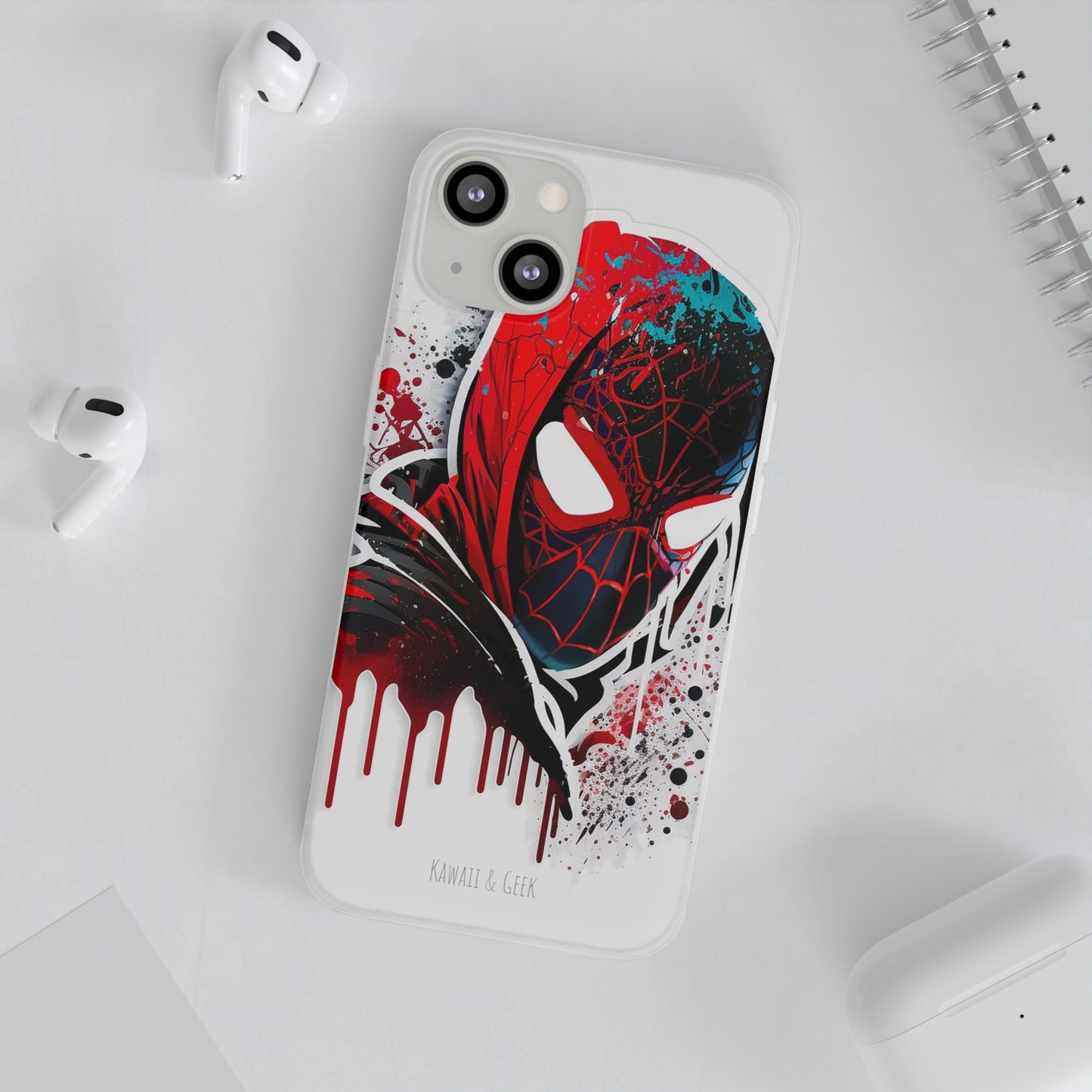 Miles Morales Flexi phone Case - Protect Your Phone in Style with a Unique and Artistic Design - Spider Man