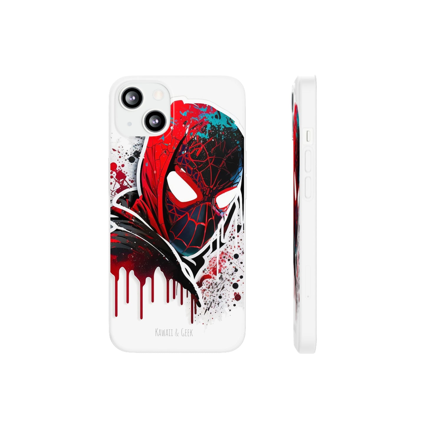 Miles Morales Flexi phone Case - Protect Your Phone in Style with a Unique and Artistic Design - Spider Man