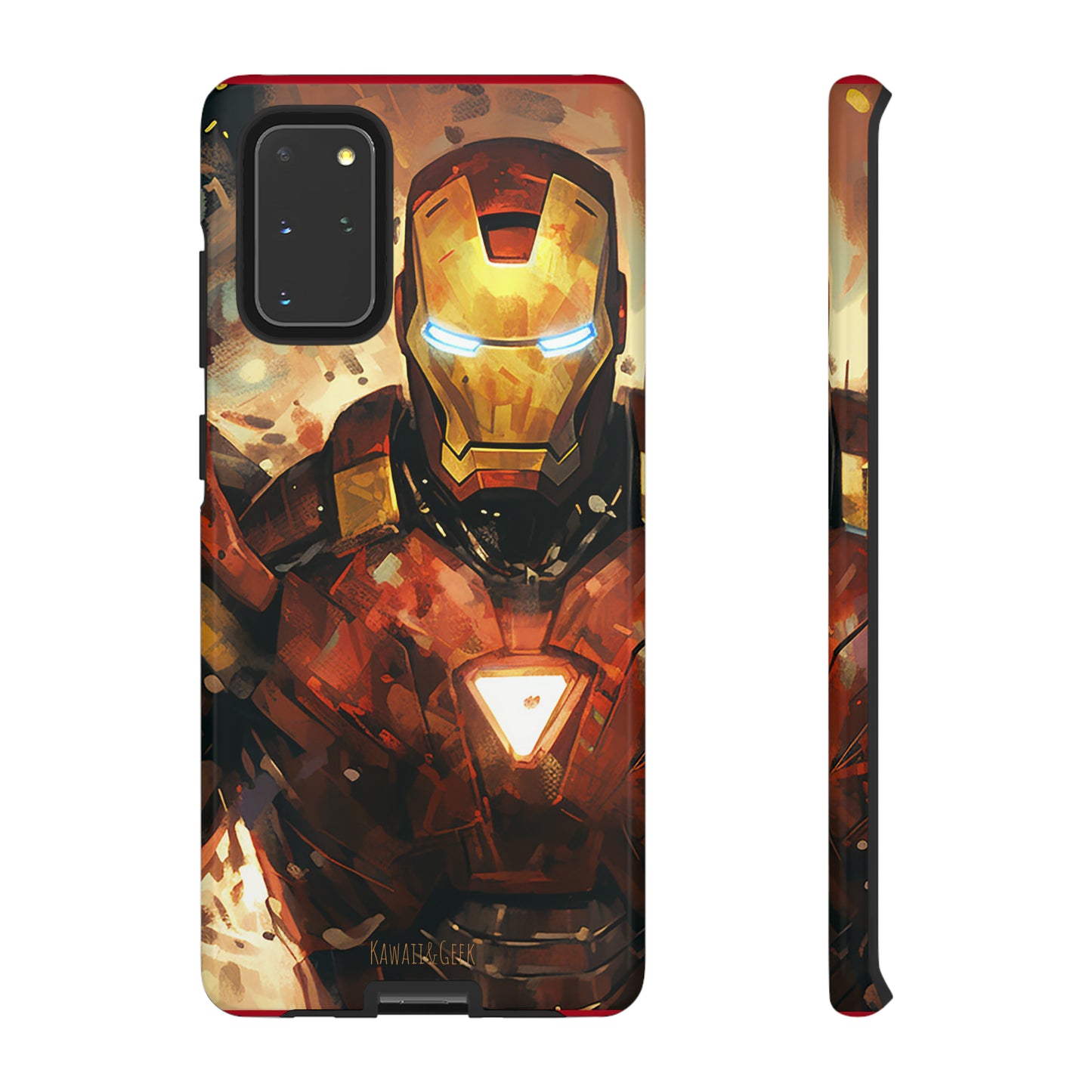 Iron Man Painting Tough Phone Case - Add Some Bold and Unique Style to Your Tech