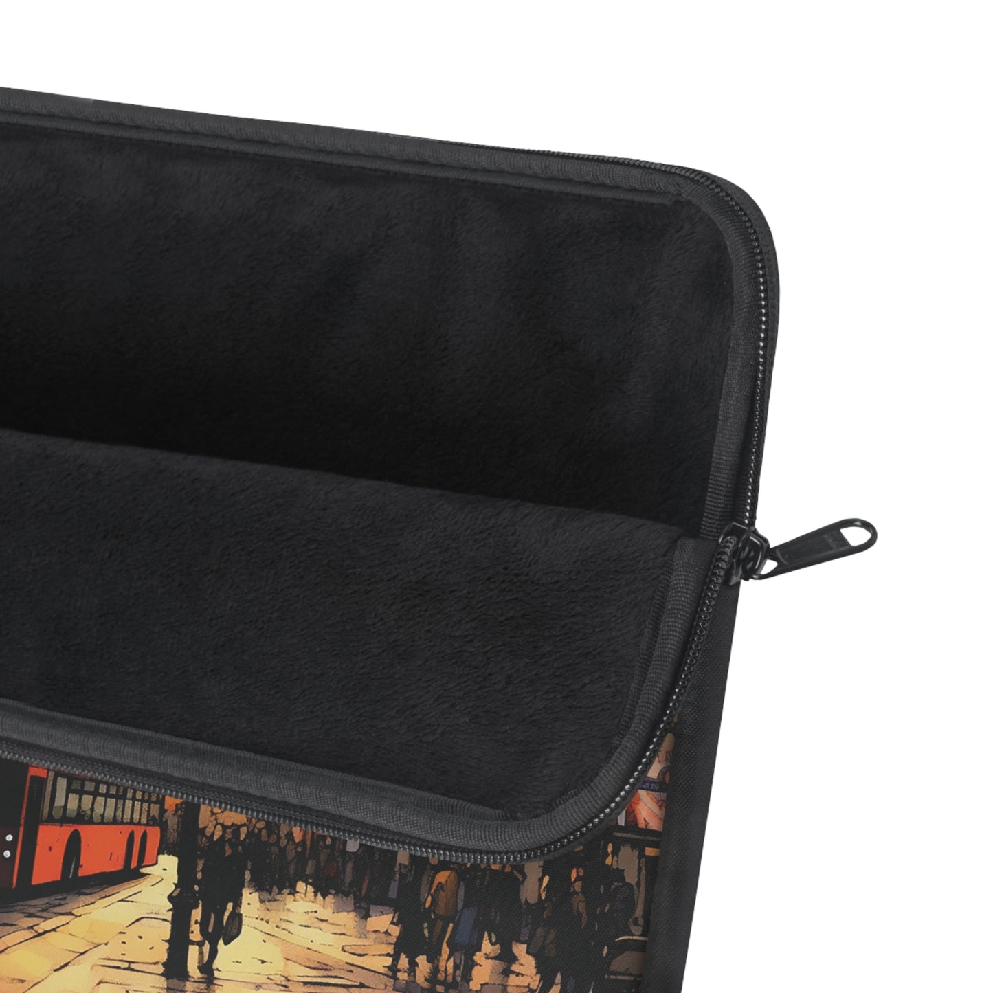 London Sunset Laptop Sleeve - Carry the Iconic Streets of London in Style