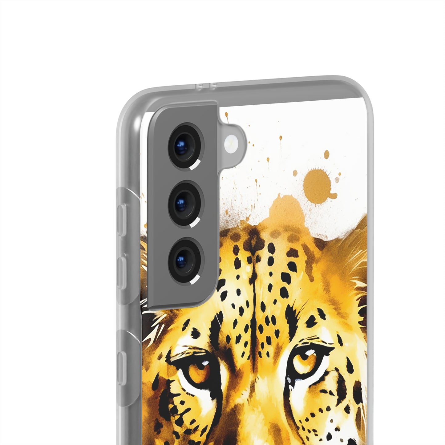 Cheetah Flexi Phone Case - Add a Touch of Elegance and Style to Your Device