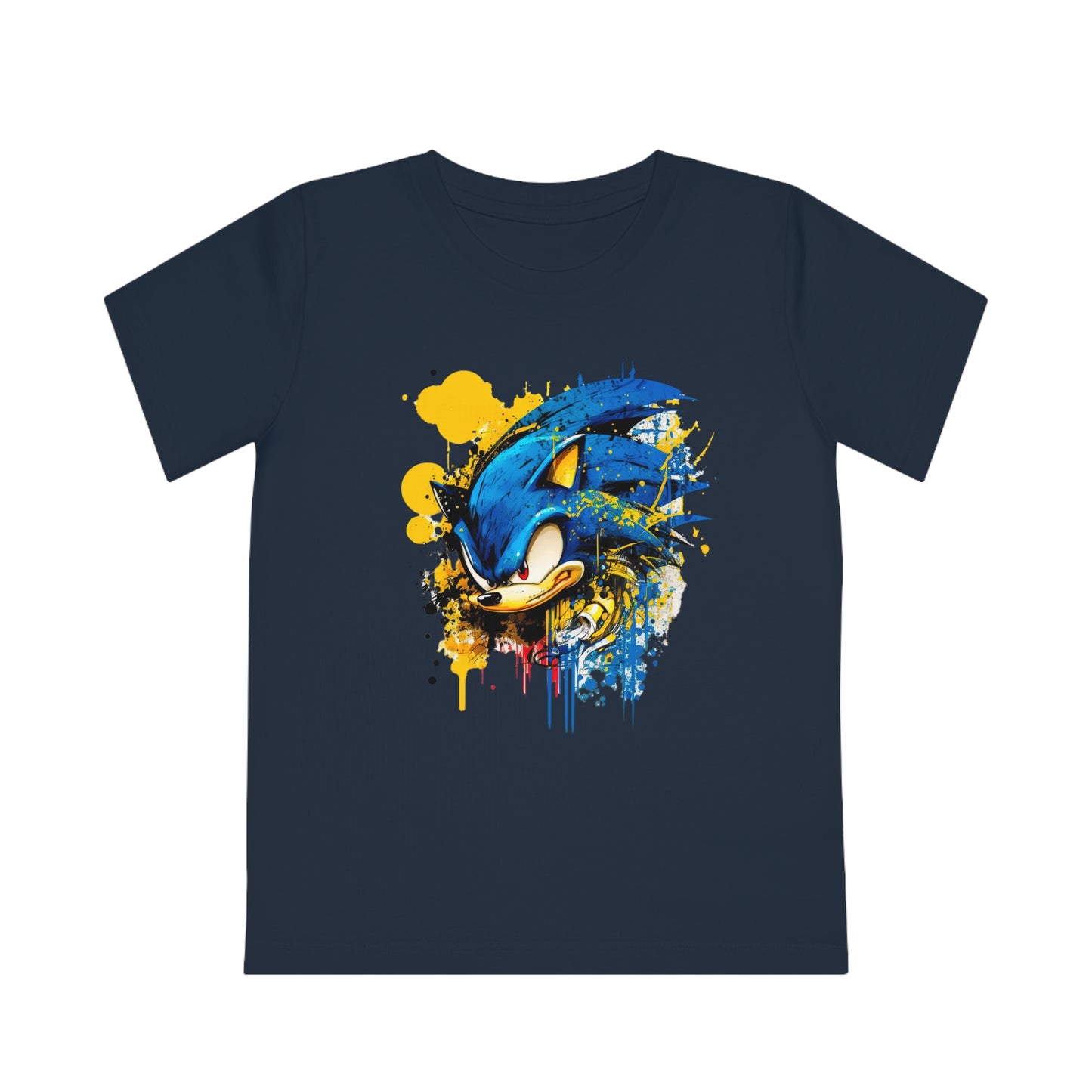 Sonic Kids Eco-Friendly T-Shirt - Embrace Speed and Style with Sustainability