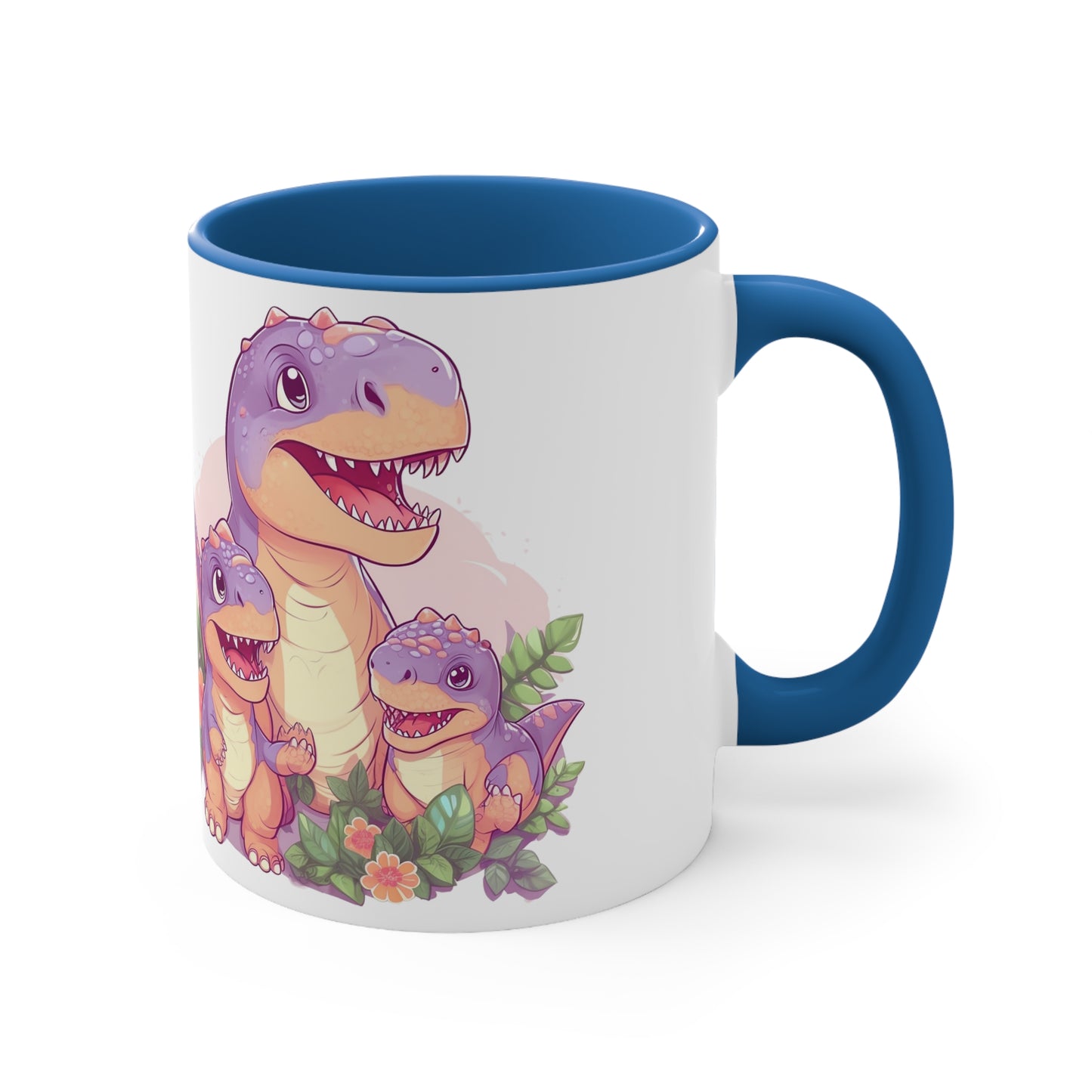 Cute Mug with Mom T-Rex and Kids : "Don't Mess with a T-Rex Mom !"  Mother's day special