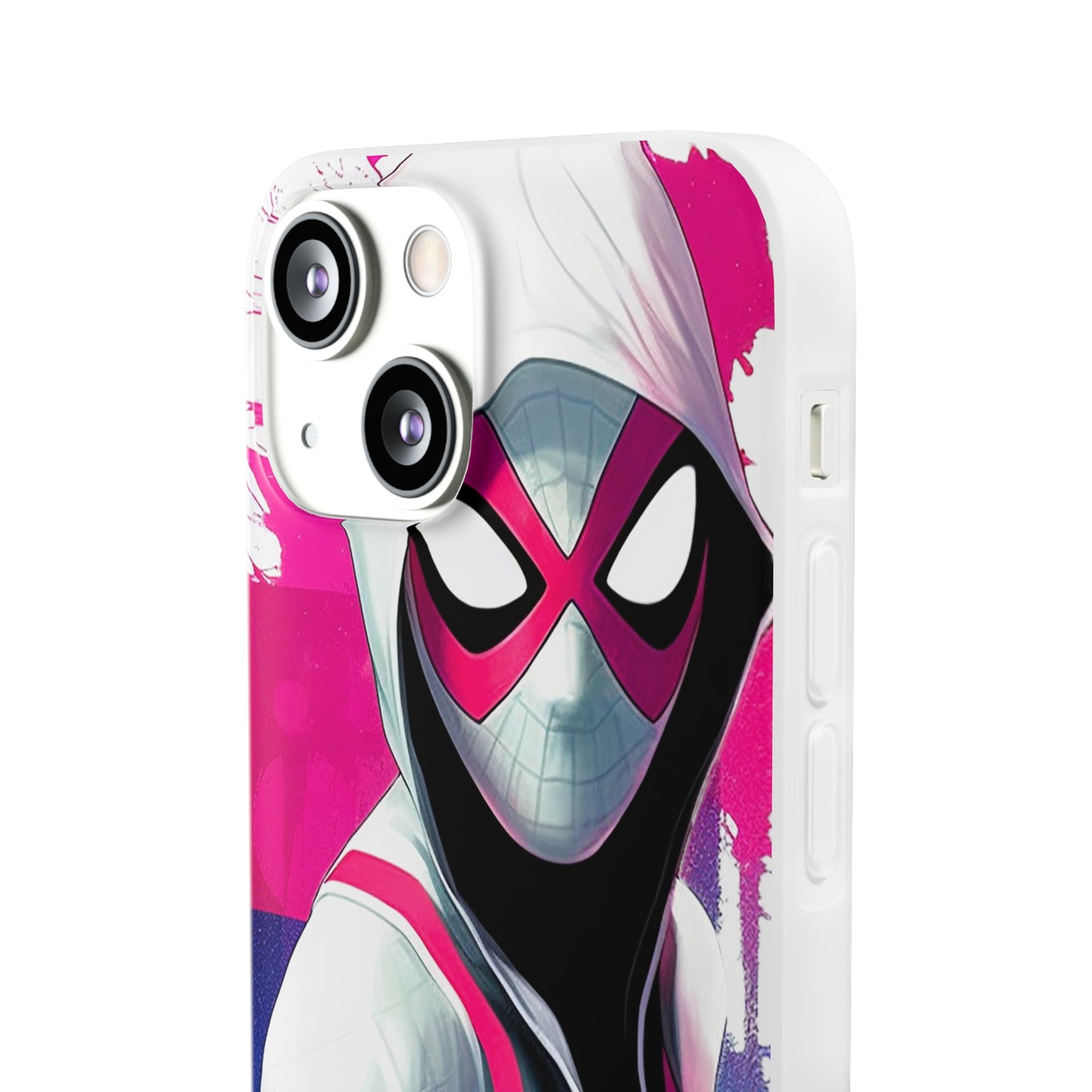 Spider Gwen in Flexi Phone Case - Add Some Colorful and Heroic Style to Your Phone