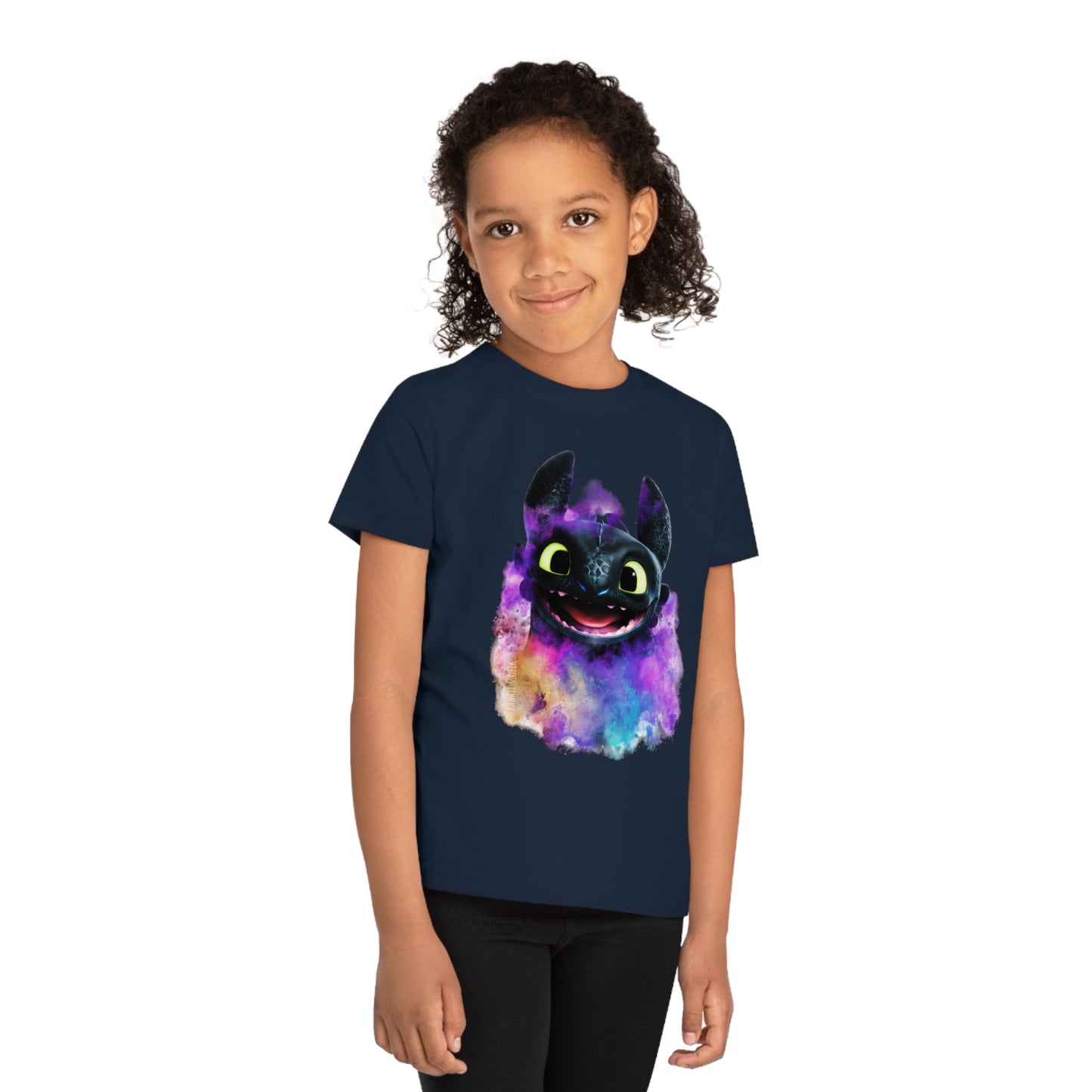 Toothless / Krokmou Kids Eco-Friendly T-Shirt - Unleash Imagination with Dragon Magic