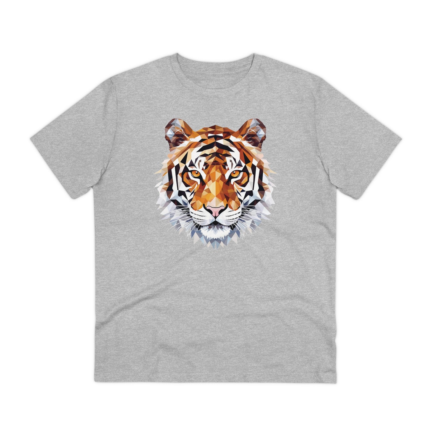 Tiger Polygonal T-Shirt - Embrace Fierce Elegance