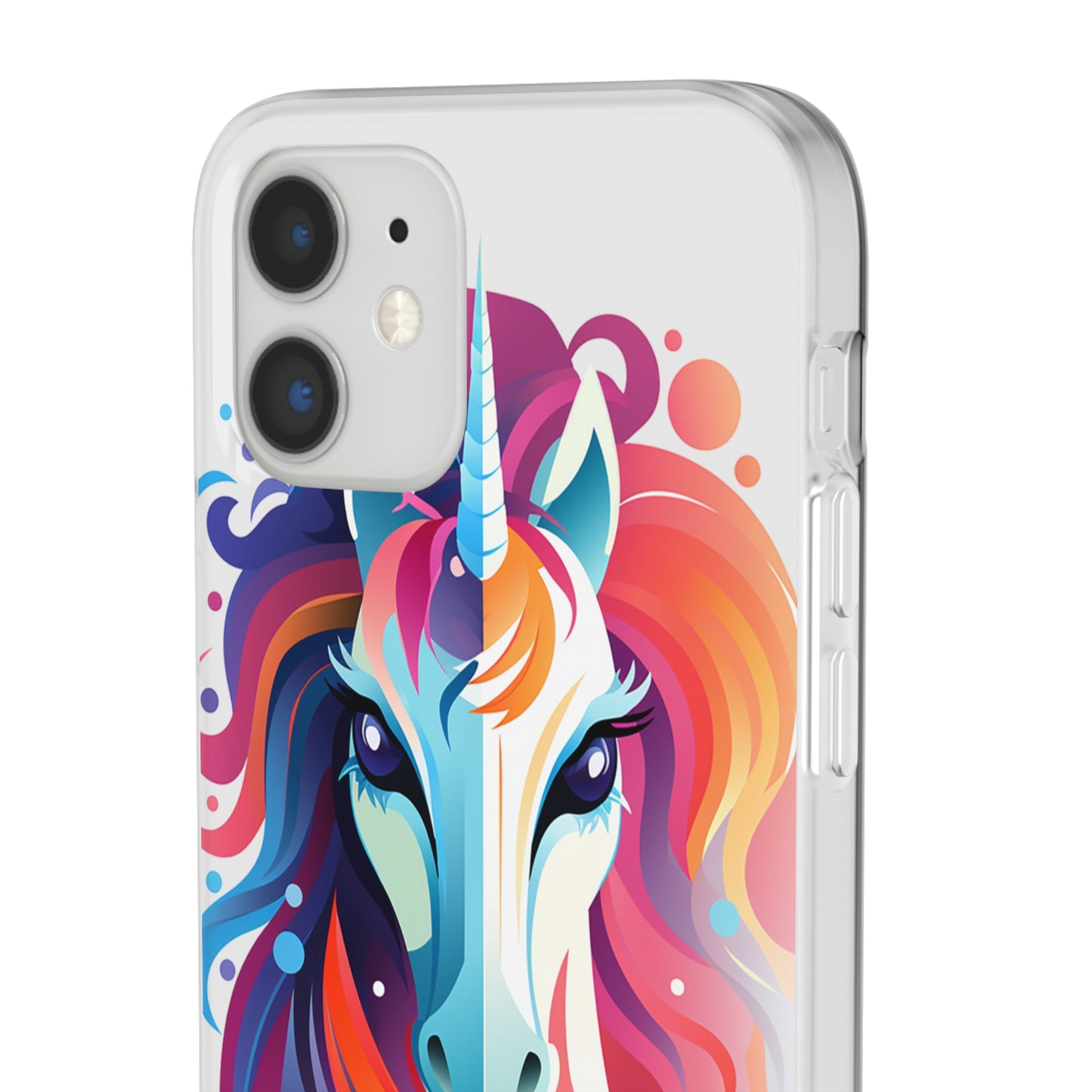 Ink Unicorn Flexi Transparent Phone Case