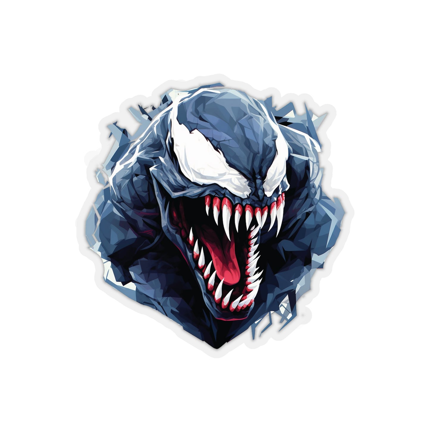 Venom Sticker - Unleash the Dark Symbiote