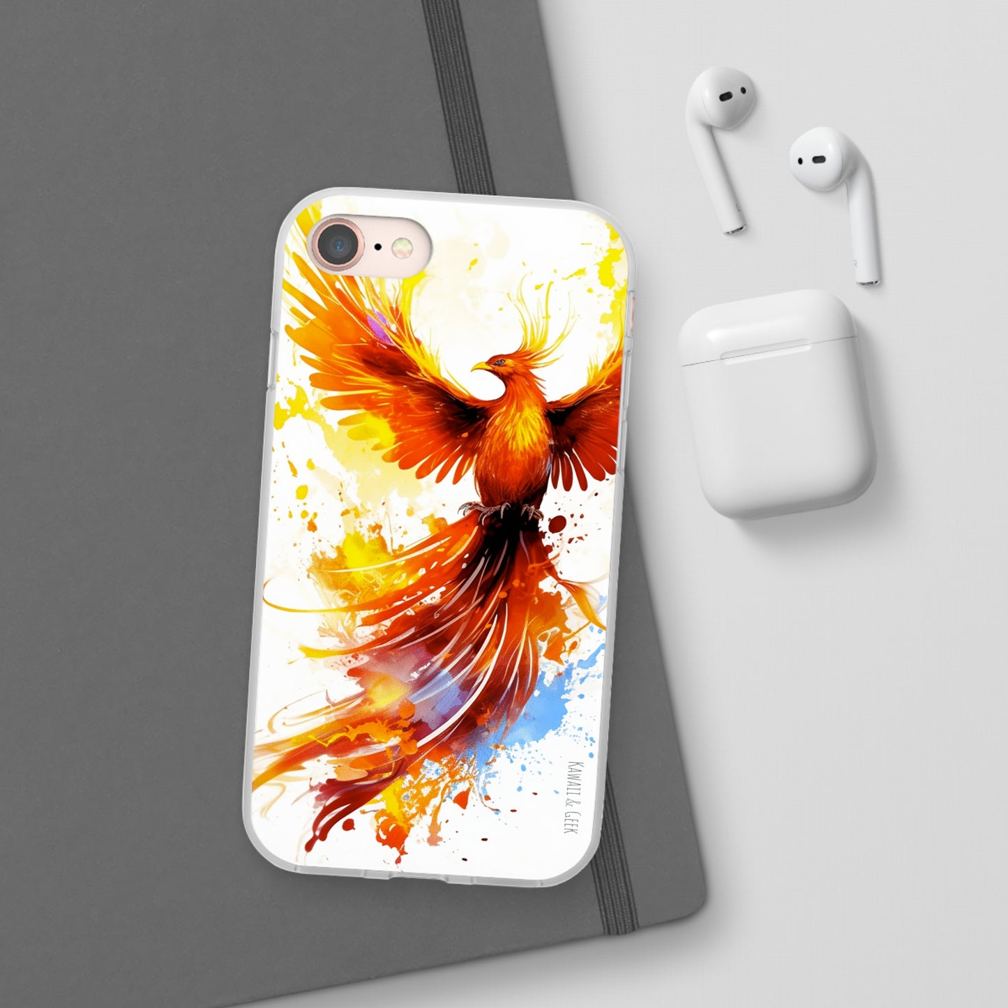 Phoenix Flexi Phone Case - Embrace the Symbol of Rebirth in Style