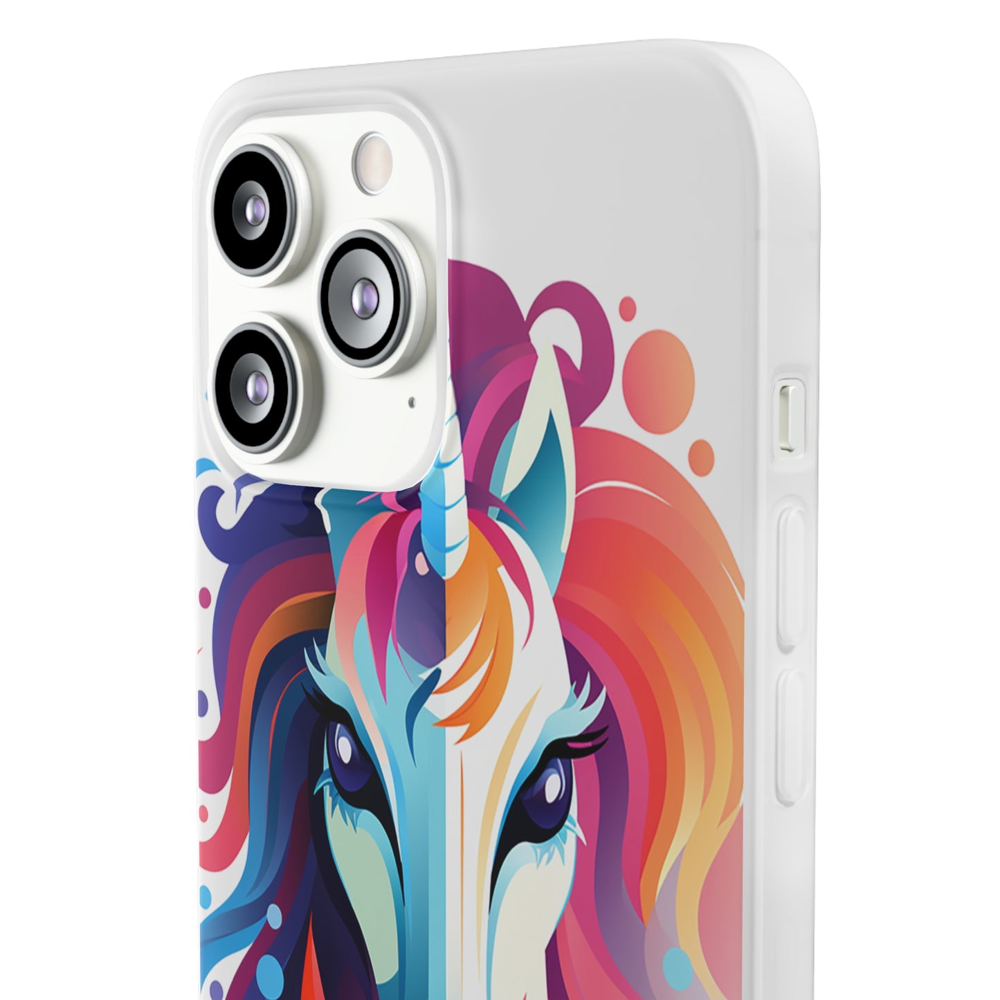 Ink Unicorn Flexi Transparent Phone Case