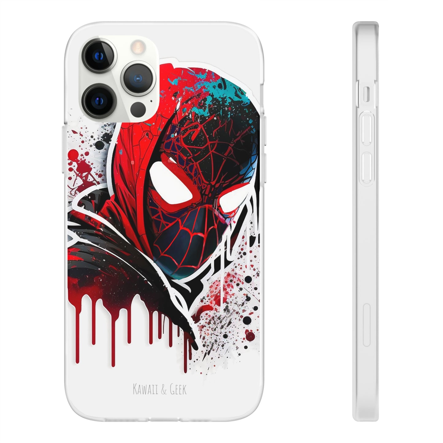 Miles Morales Flexi phone Case - Protect Your Phone in Style with a Unique and Artistic Design - Spider Man