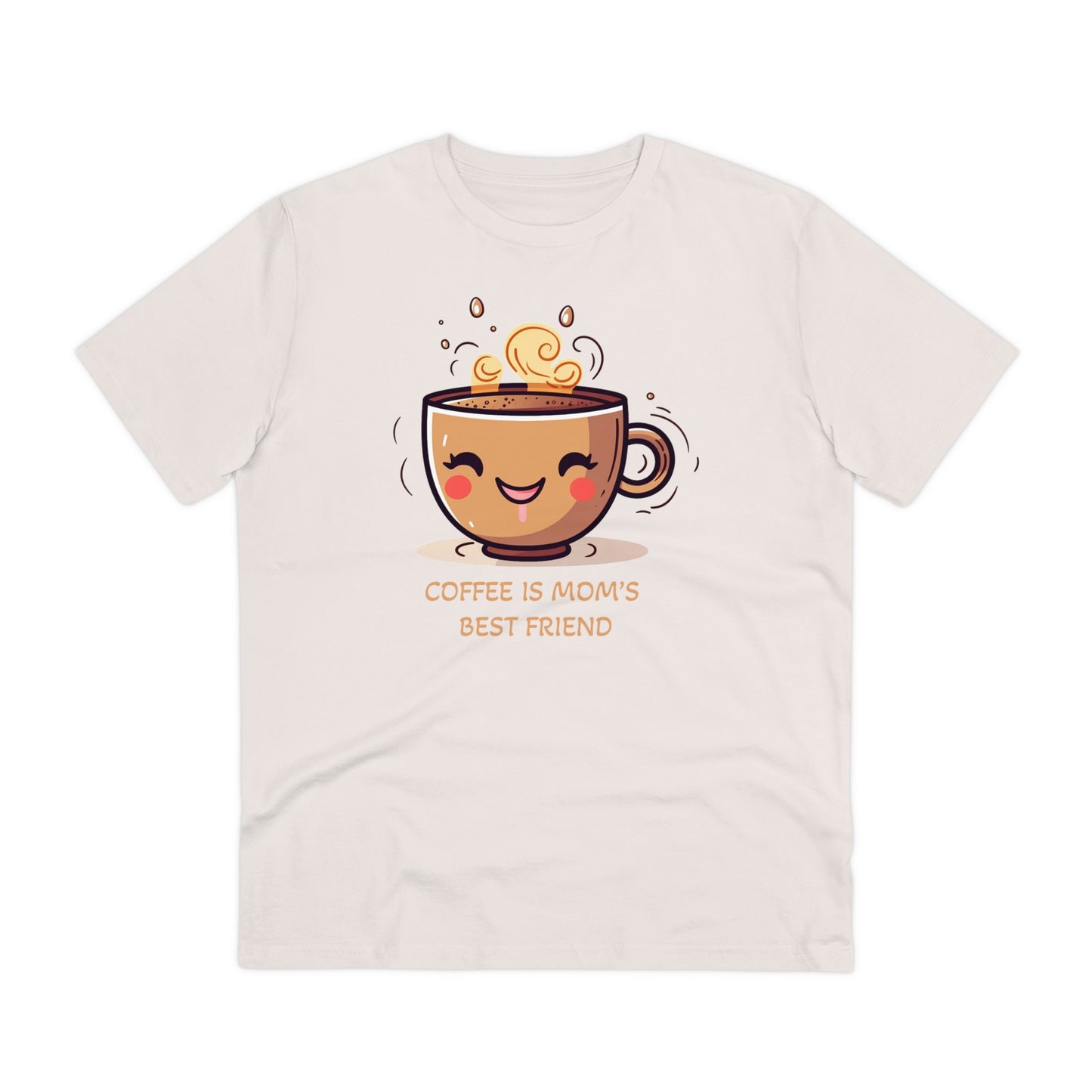 Coffee is Mom's Best Friend - Unisex Eco-Friendly T-Shirt - Celebrate Mother's day in Style and Sustainability