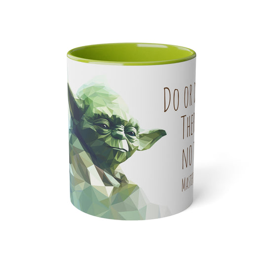 Yoda Mug - Inspiring Wisdom with "Do or Do Not. There is No Try" - Star Wars - EU