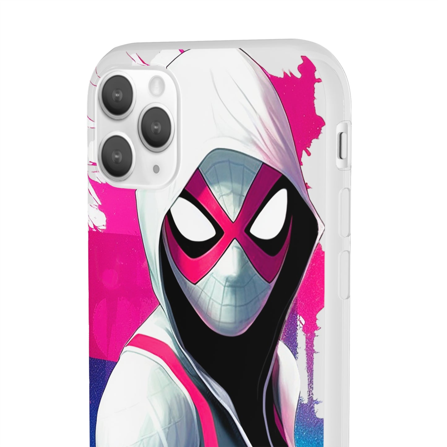 Spider Gwen in Flexi Phone Case - Add Some Colorful and Heroic Style to Your Phone