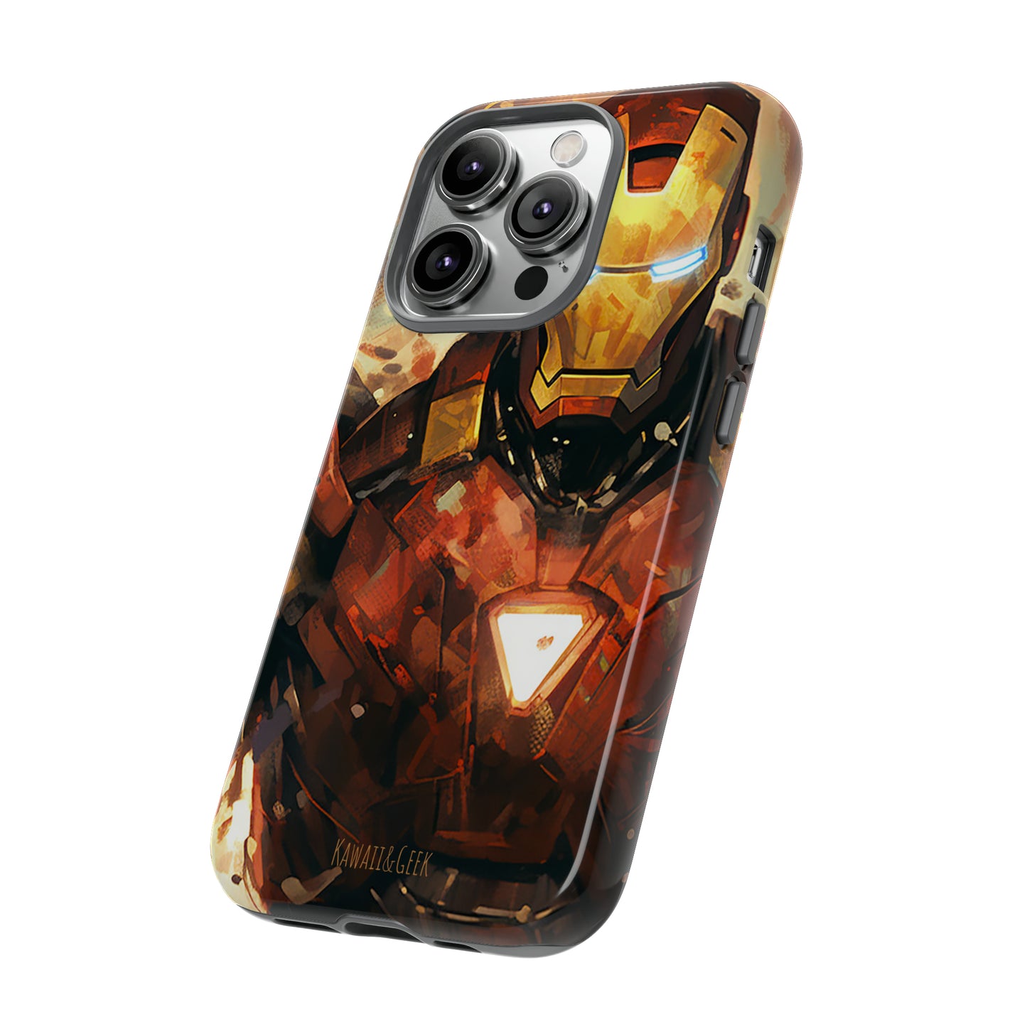 Iron Man Painting Tough Phone Case - Add Some Bold and Unique Style to Your Tech