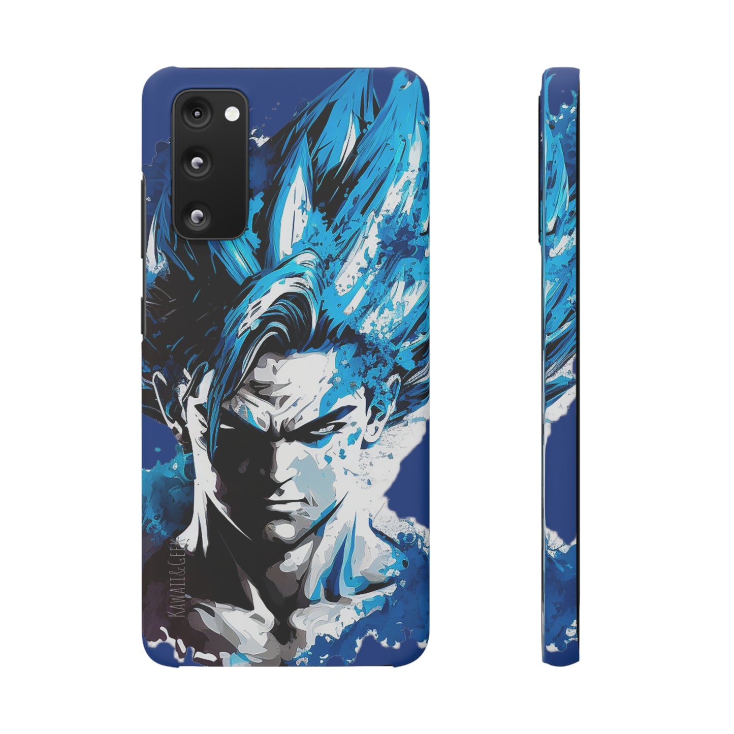 San Goku blue Phone Case - Add Some Powerful and Vibrant Style to Your Phone