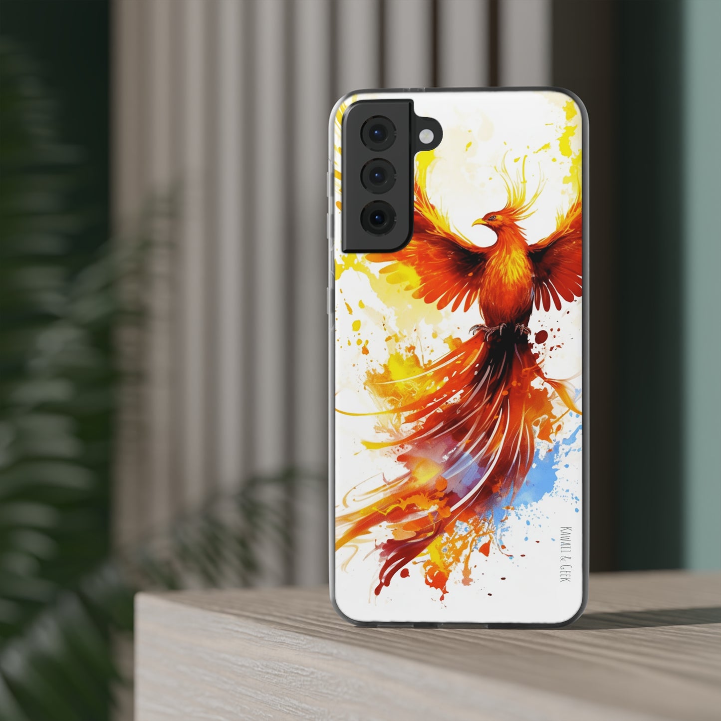 Phoenix Flexi Phone Case - Embrace the Symbol of Rebirth in Style